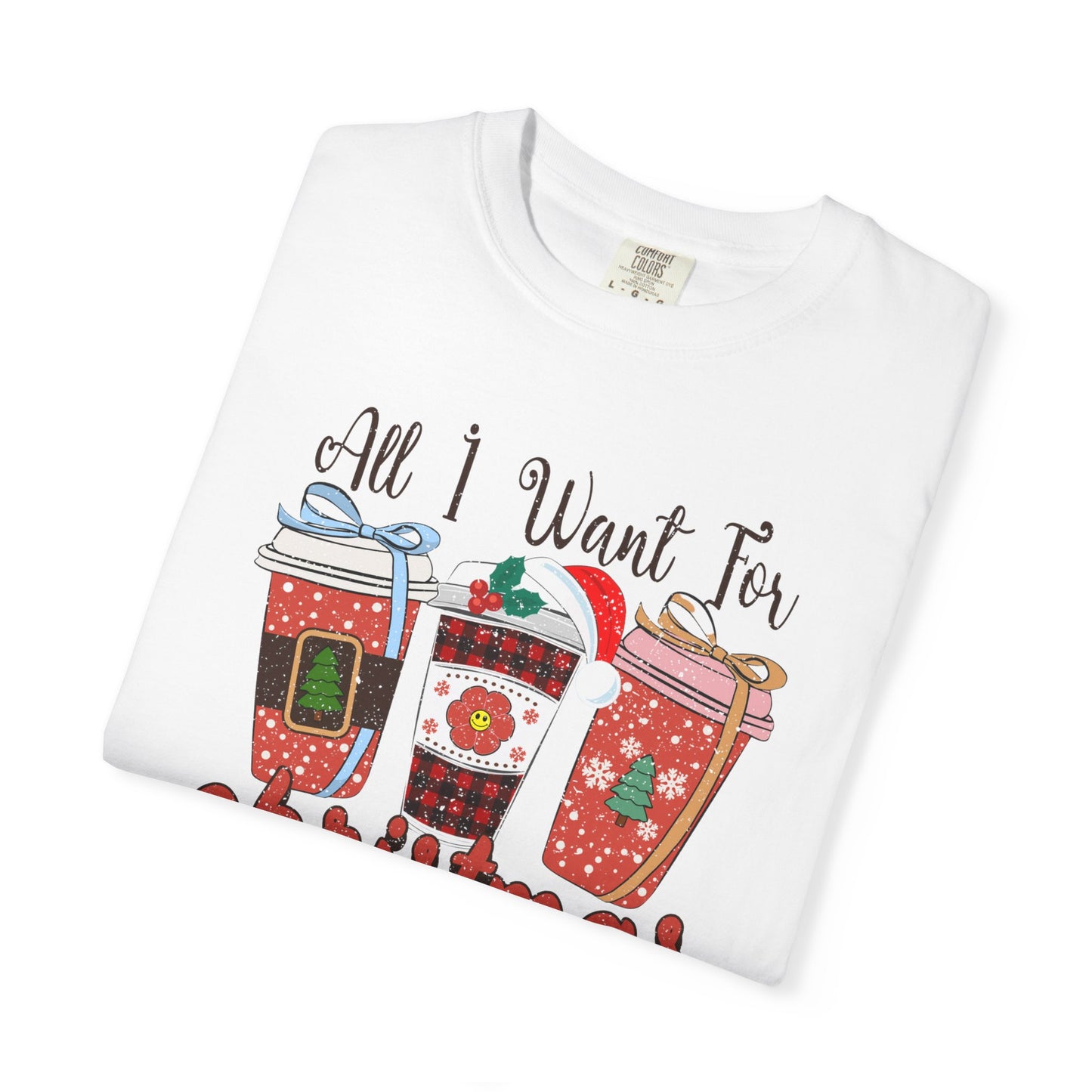 All I want for Christmas is More Coffee Xmas Tshirt