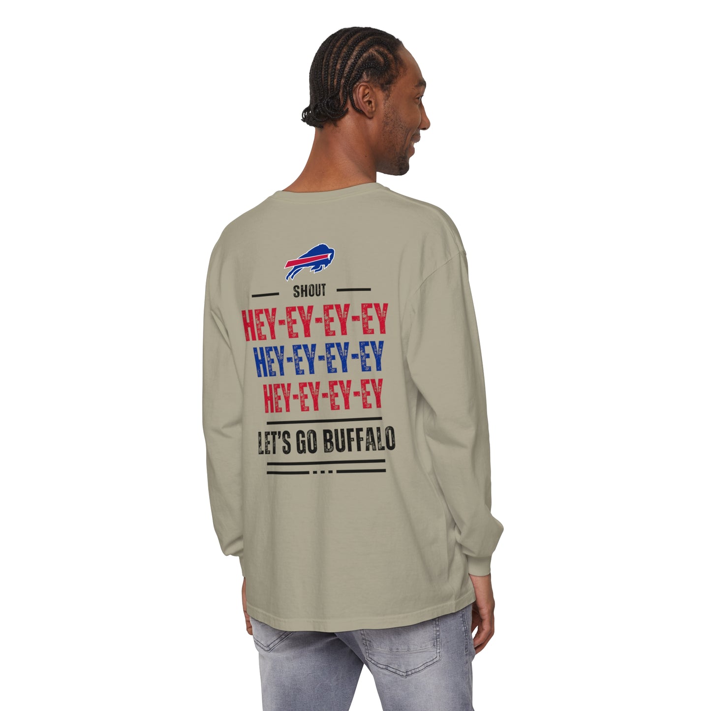 Buffalo Bills Victory Monday Hey Ey Ey Ey Bills Mafia Unisex L Sleeve T