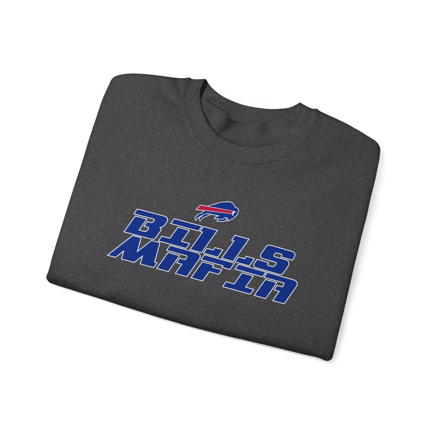 Buffalo Bills Football Bills Mafia NFL Redzone Font Crewneck Sweatshirt