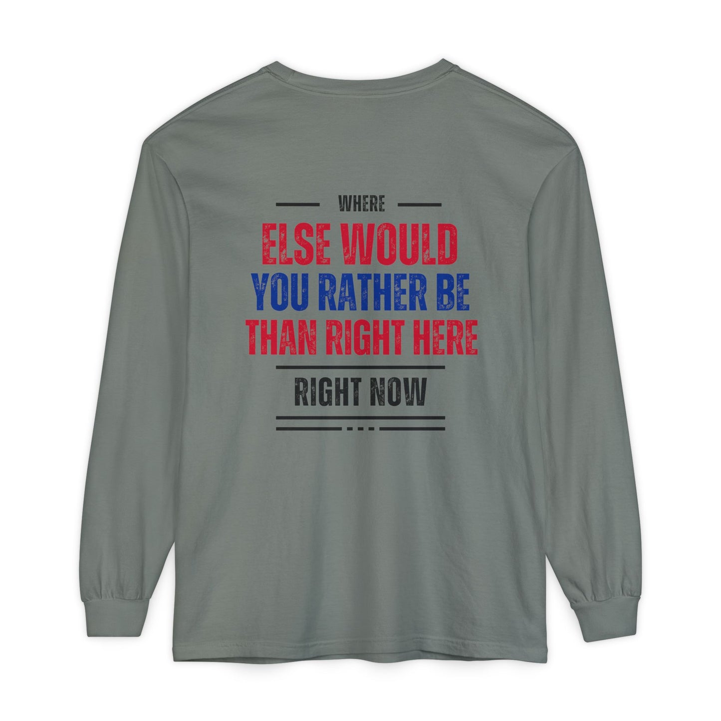 Buffalo Bills Victory Monday Where Else Would You Rather Be Unisex L Sleeve T