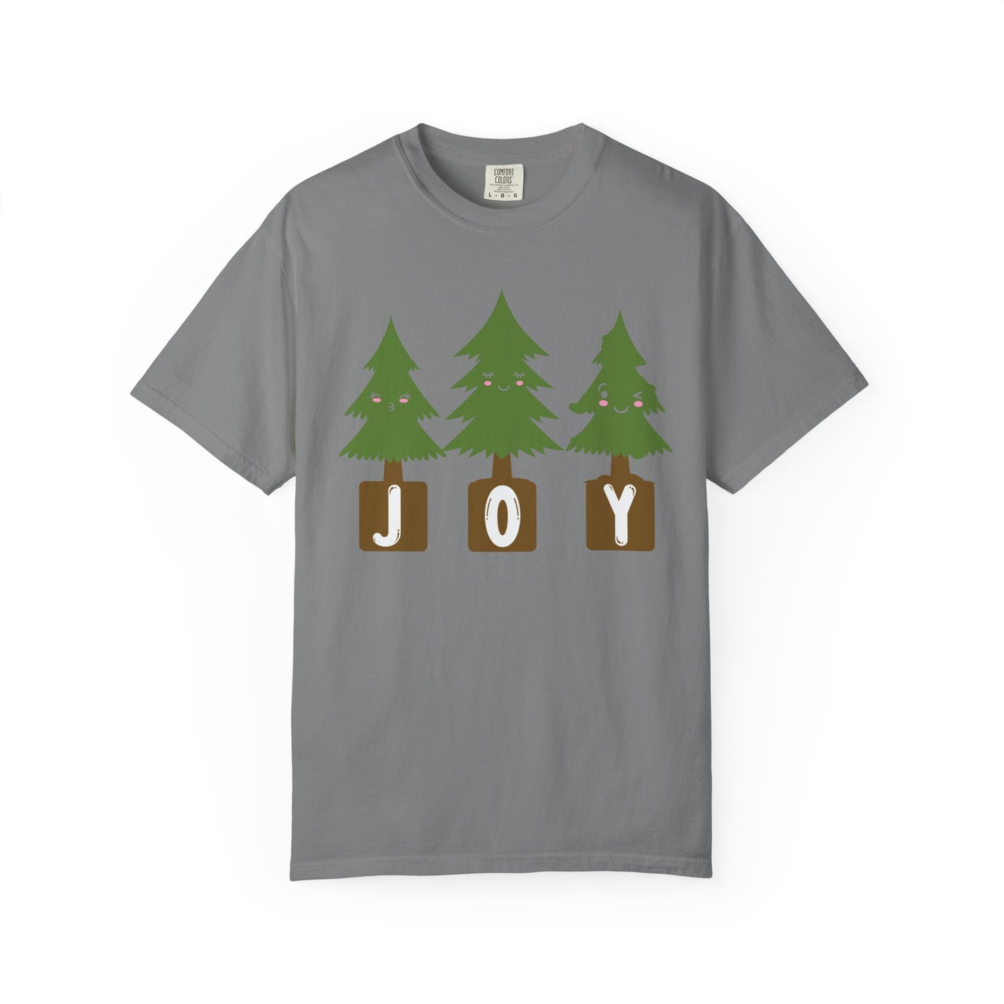 Joy Christmas Trees Cute Christmas Tshirt