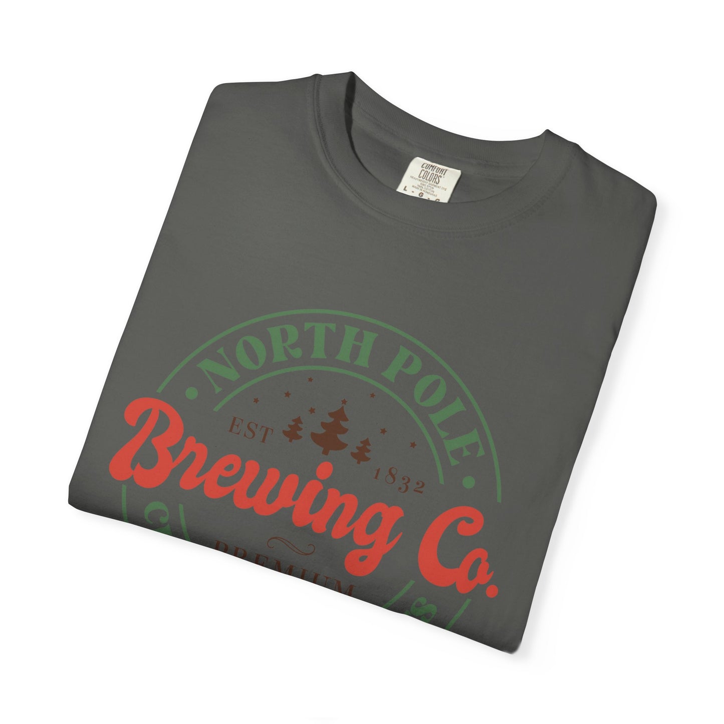 North Pole Brewing Co. Christmas Spirits Retro TeeShirt