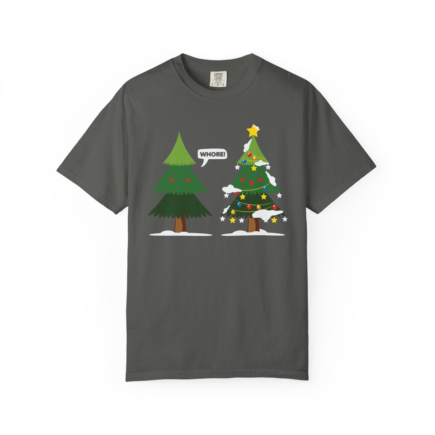 Christmas Trees Cursing Funny Xmas TeeShirt