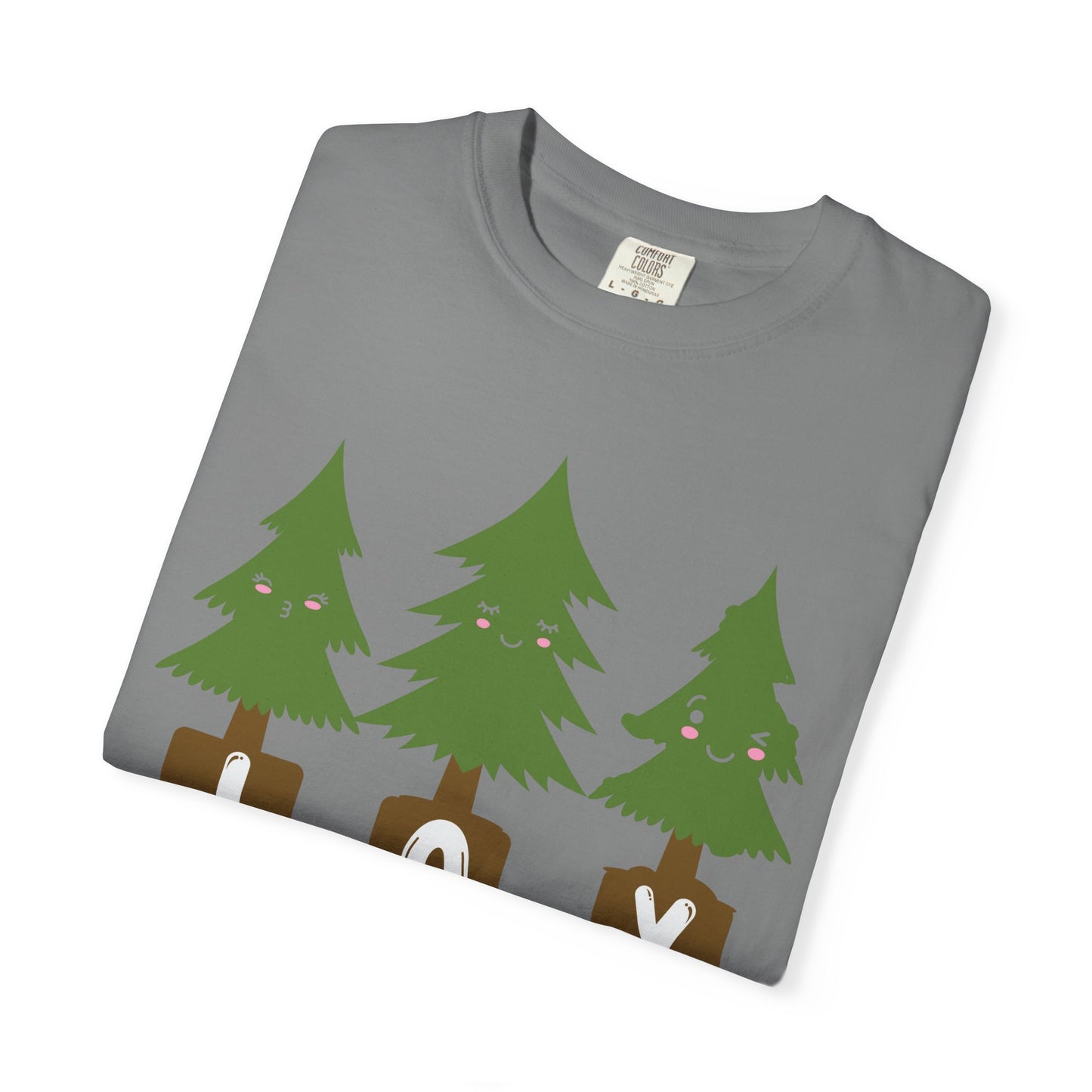 Joy Christmas Trees Cute Christmas Tshirt
