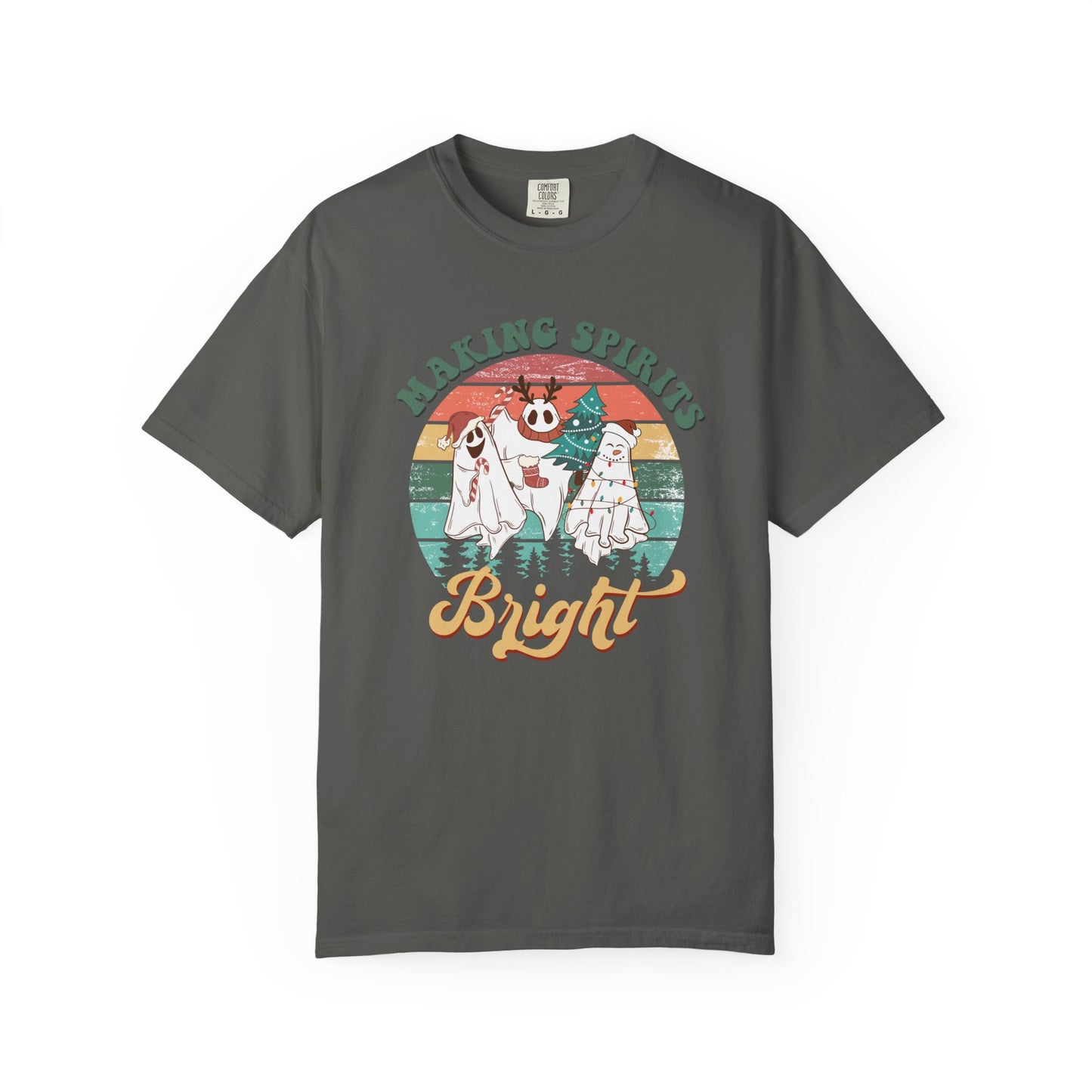 Making Spirits Bright Christmas Ghosts TeeShirt