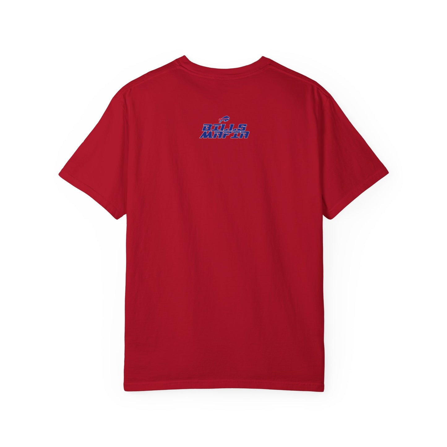 Two Sided Tshirt I Was a Buffalo Fan Before it was Cool Retro Red Logo Bills Mafia Redzone Font Buffalo Bills Football Tshirt