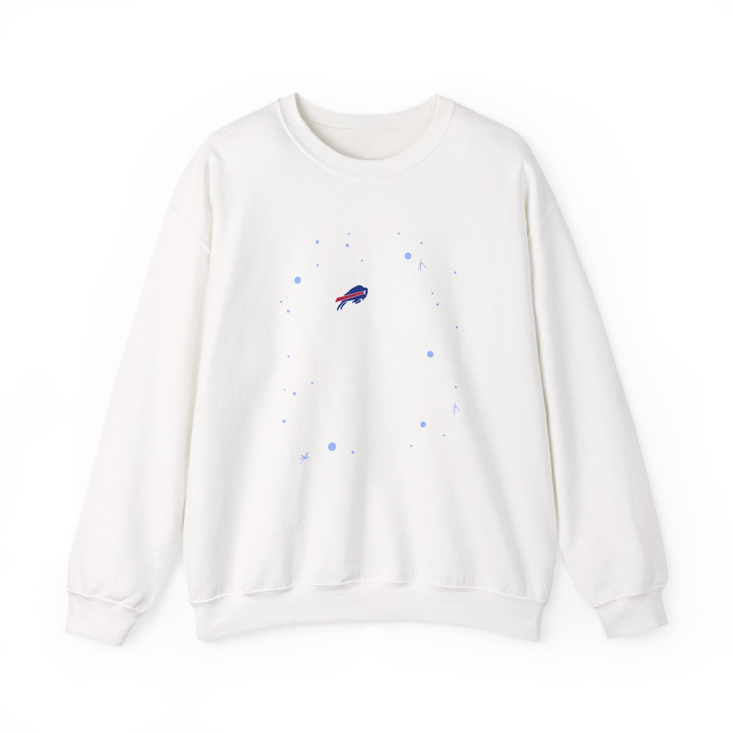 Cool Buffalo Bills Spaceman Astronaut Crewneck Sweatshirt
