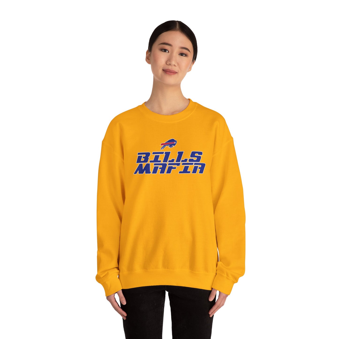 Buffalo Bills Football Bills Mafia NFL Redzone Font Crewneck Sweatshirt