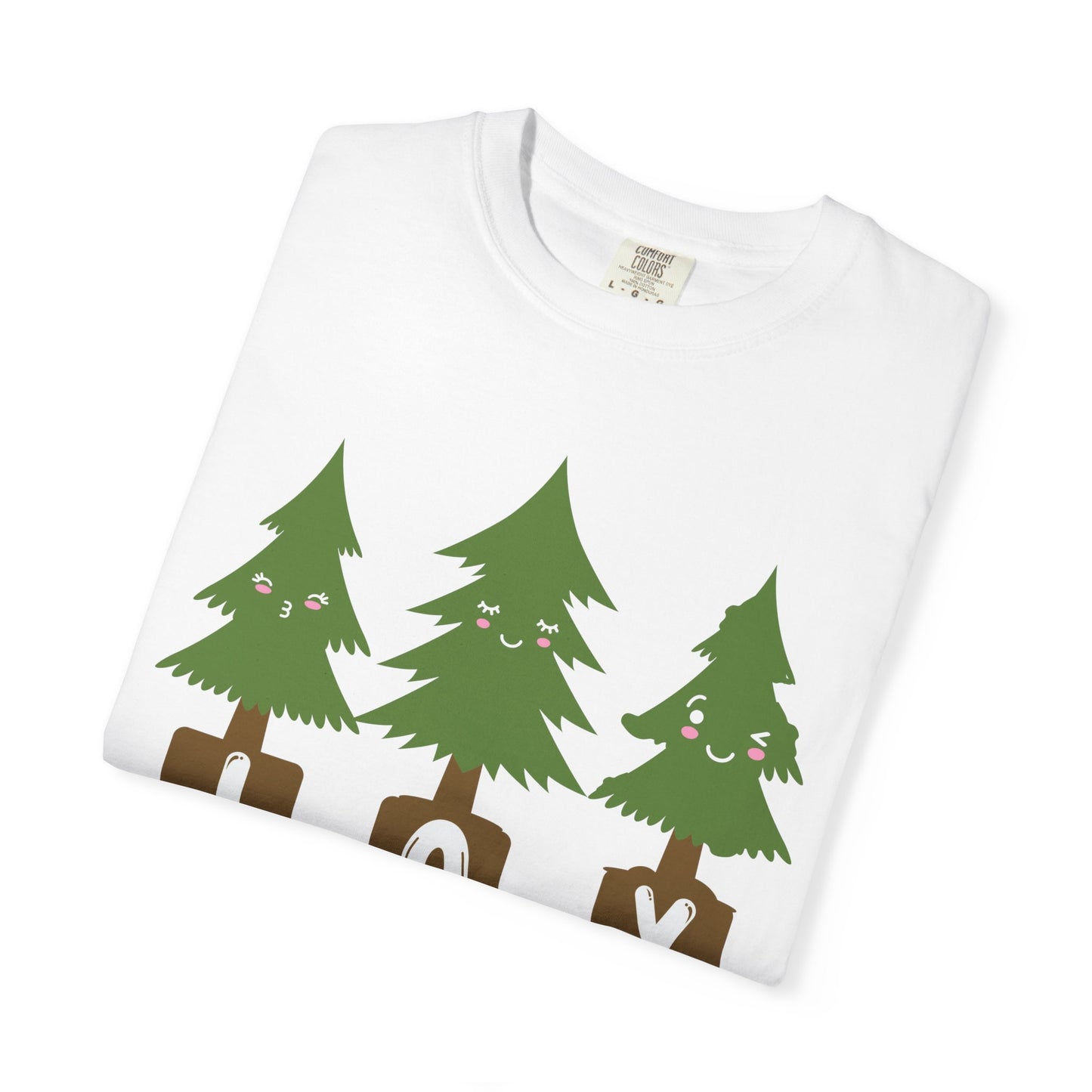 Joy Christmas Trees Cute Christmas Tshirt