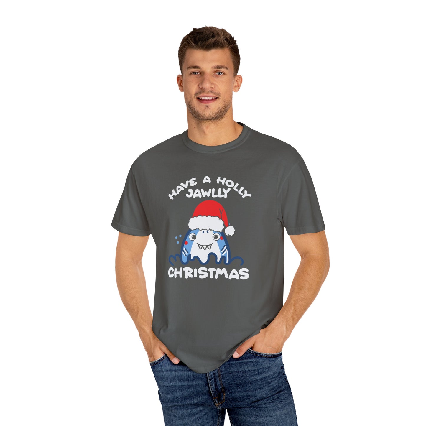 Have a Holly Jawly Christmas Shark Tshirt