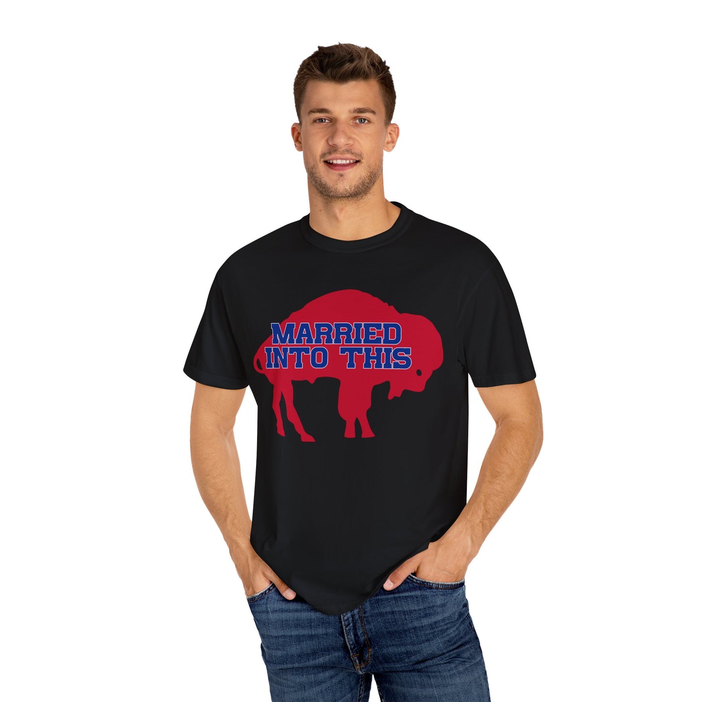 Married Into This Bills Mafia Buffalo Bills Football Tshirt