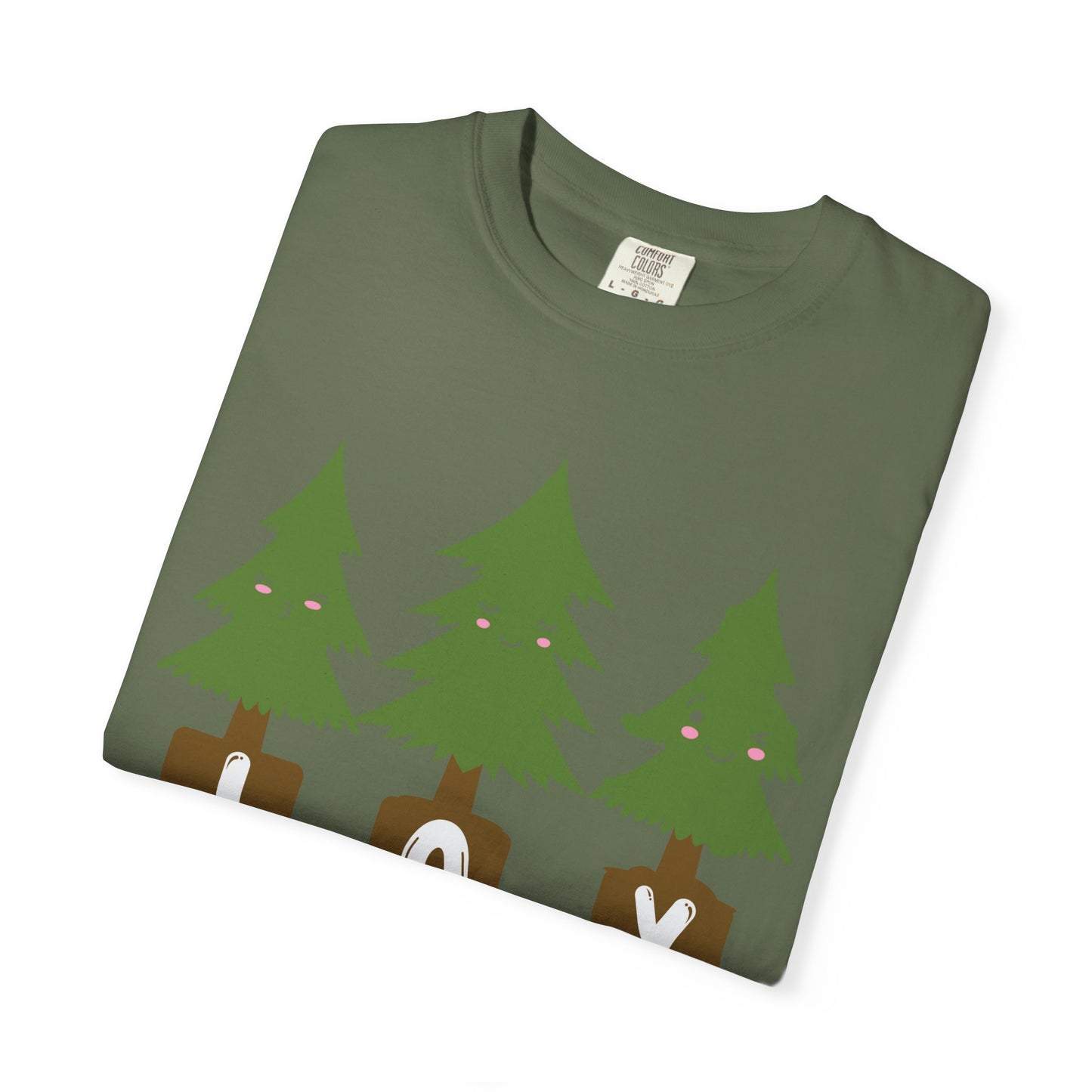 Joy Christmas Trees Cute Christmas Tshirt