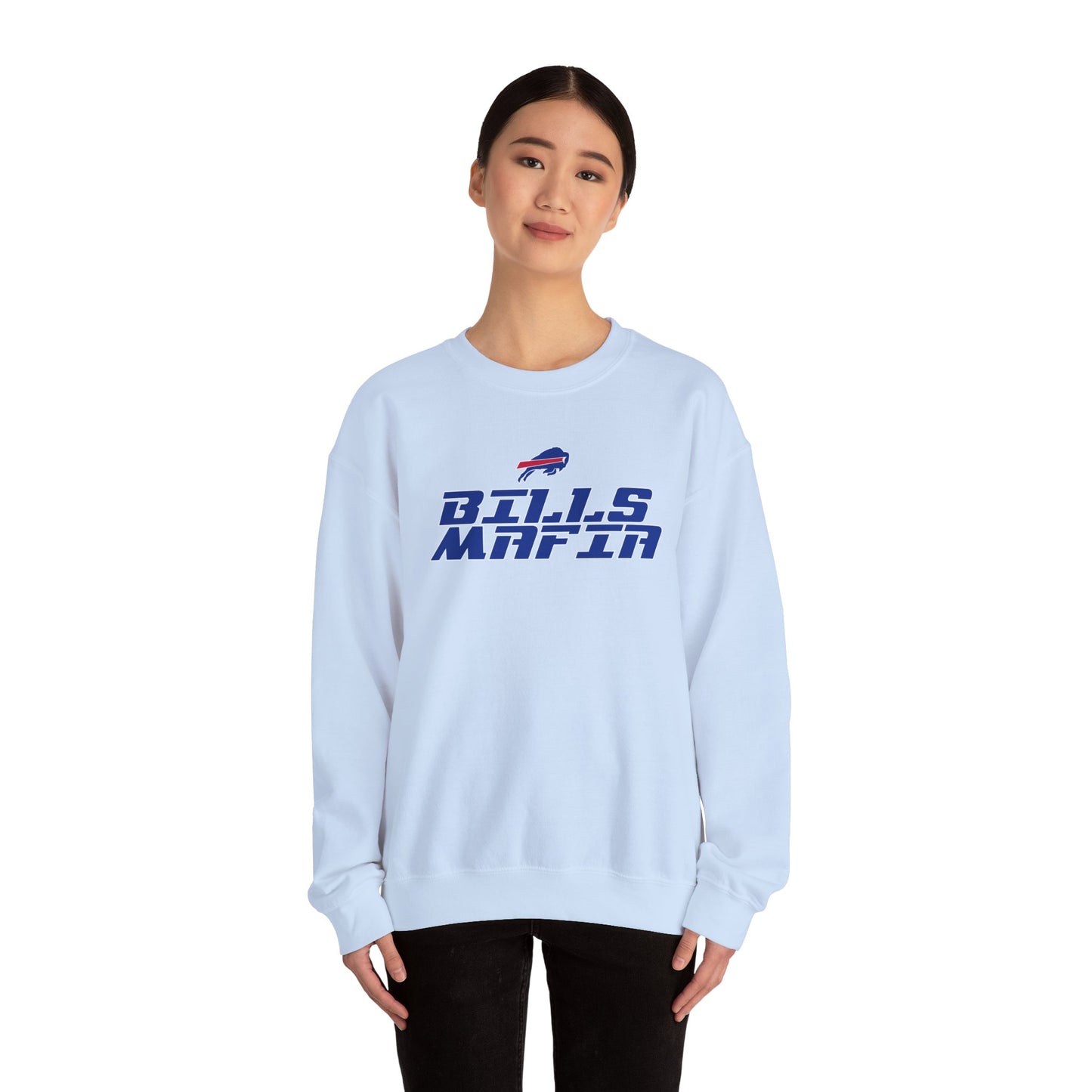 Buffalo Bills Football Bills Mafia NFL Redzone Font Crewneck Sweatshirt