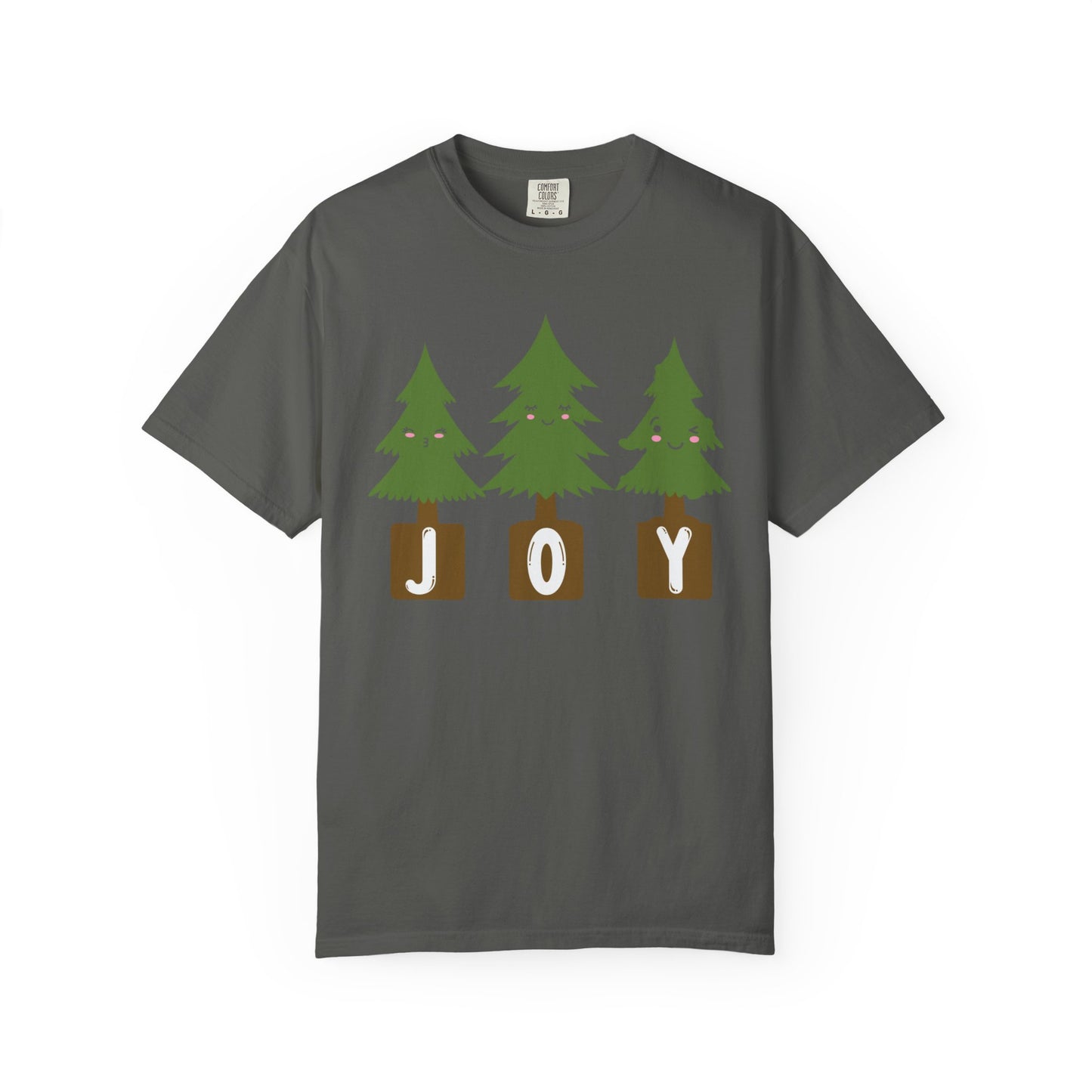 Joy Christmas Trees Cute Christmas Tshirt
