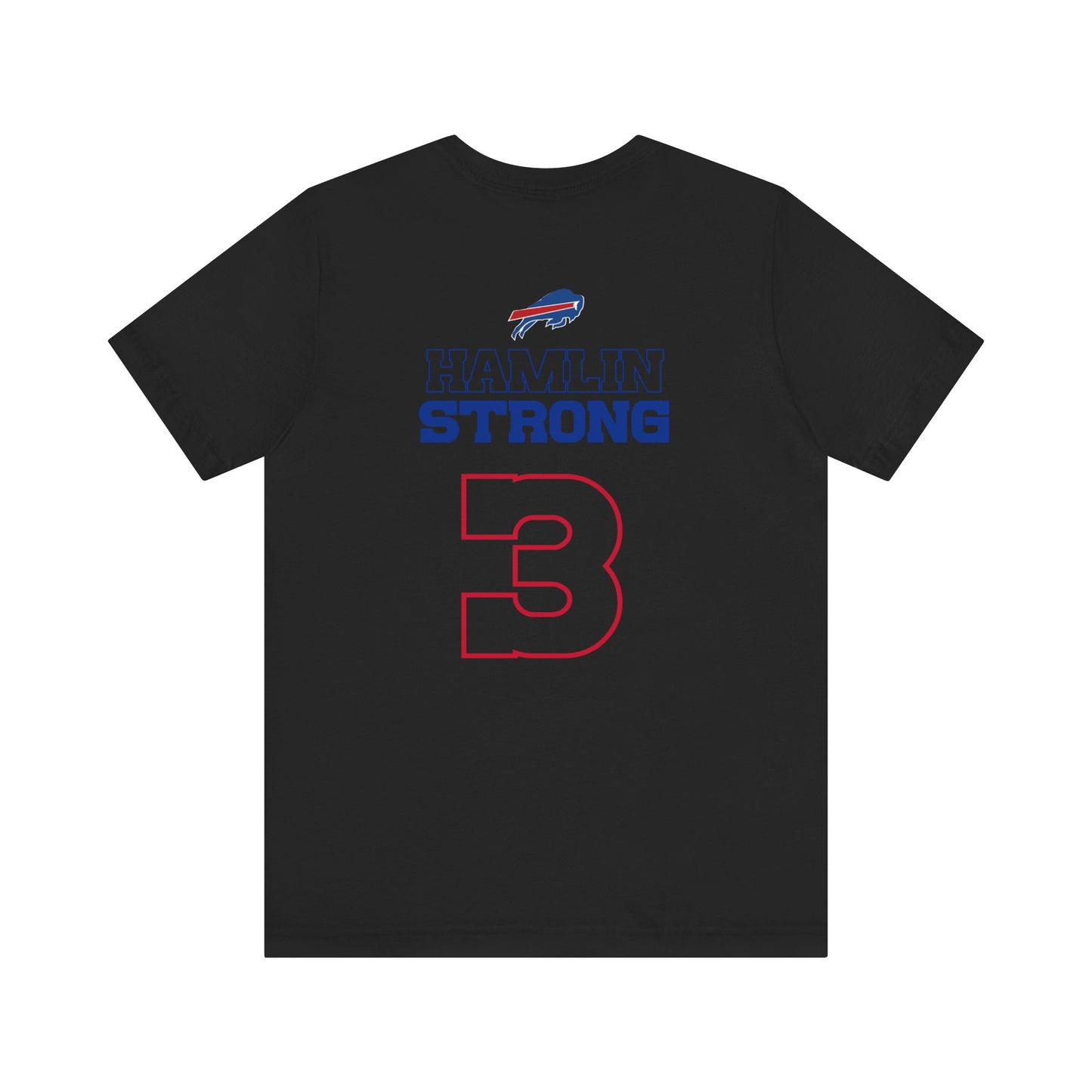 Did We Win Hamlin Strong Open Red #3 Buffalo Bills Tshirt