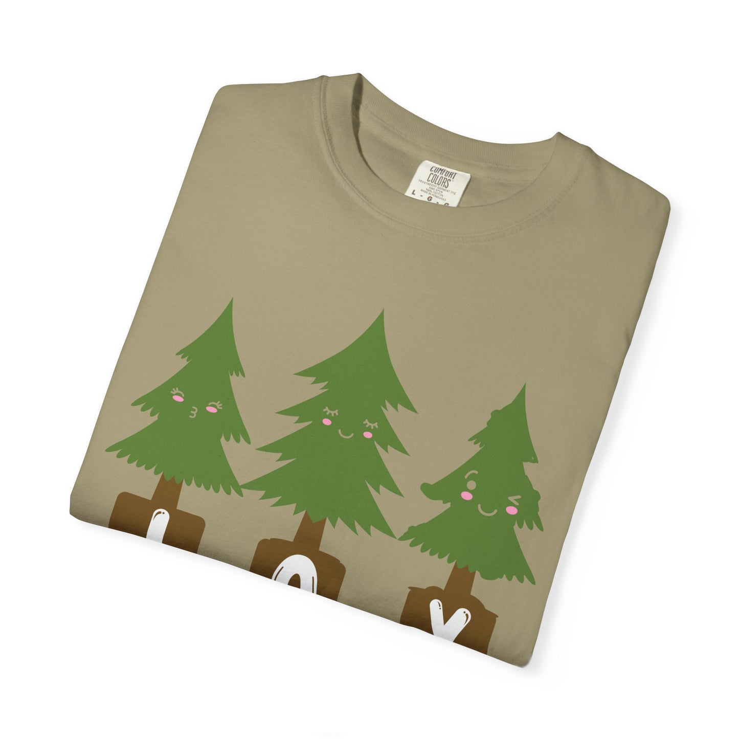 Joy Christmas Trees Cute Christmas Tshirt