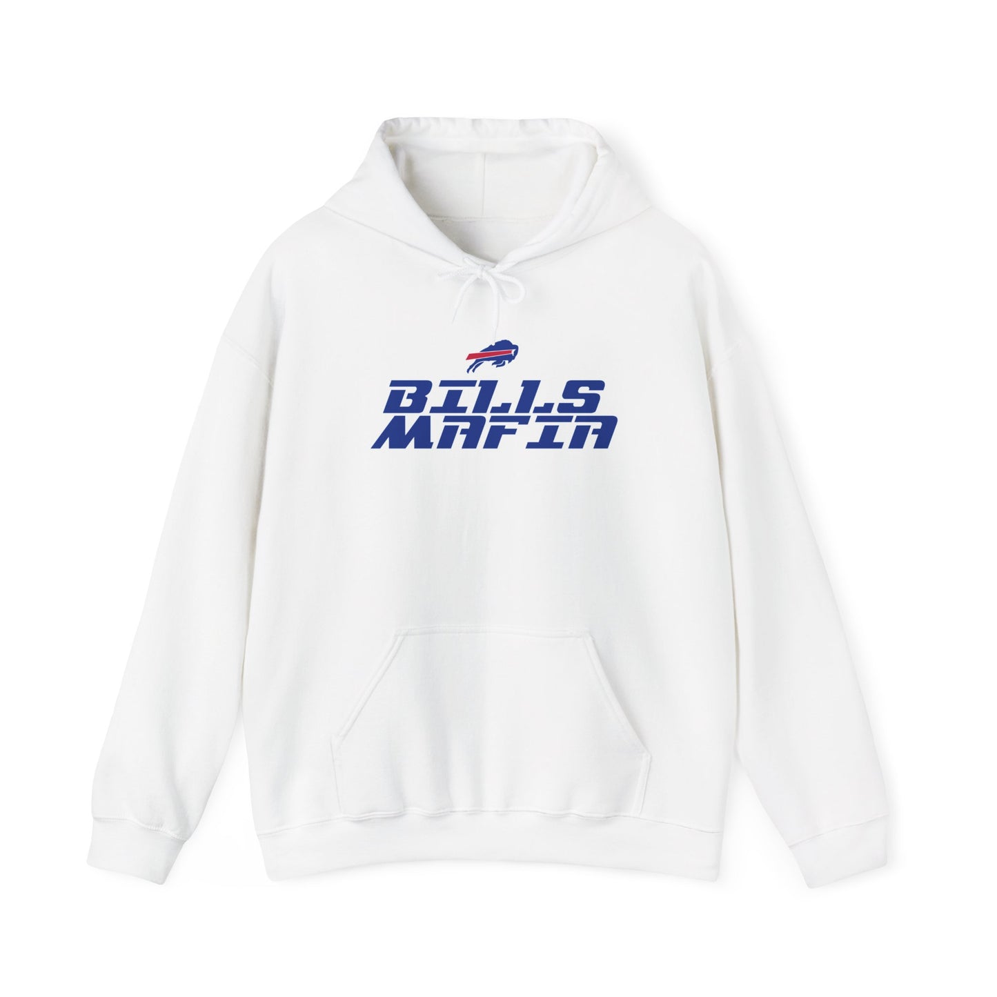 Buffalo Bills Football Bills Mafia NFL Redzone Font Hooded Sweatshirt