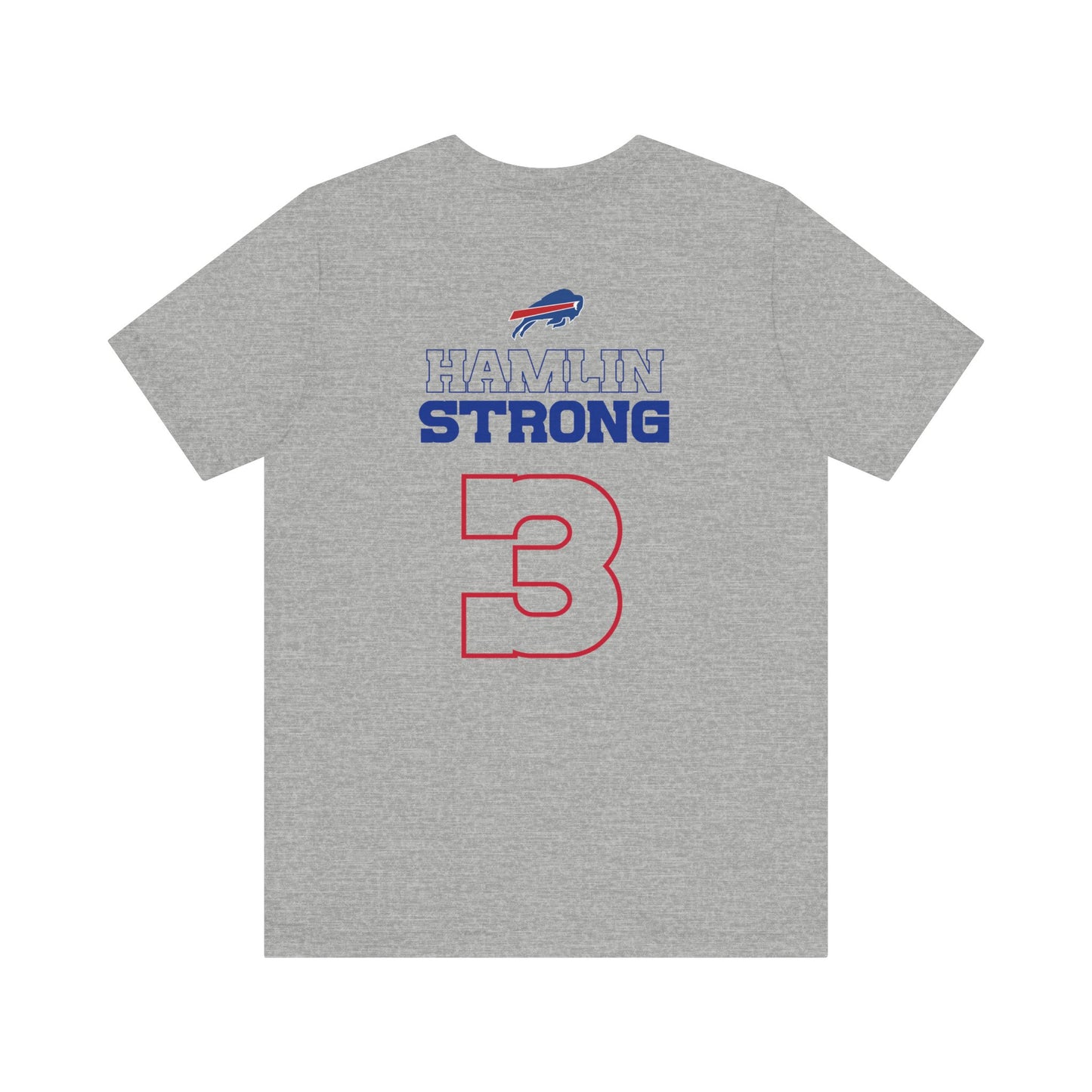 Did We Win Hamlin Strong Open Red #3 Buffalo Bills Tshirt