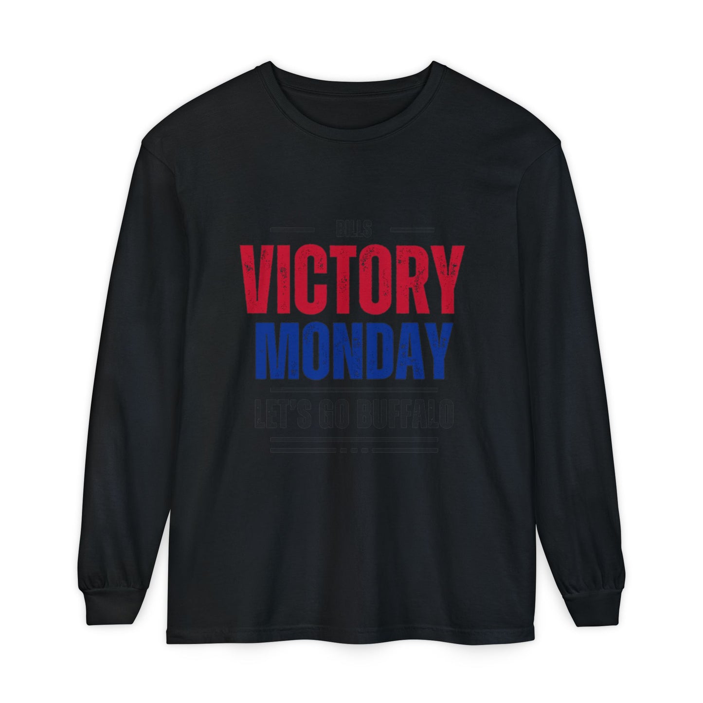 Buffalo Bills Victory Monday Where Else Would You Rather Be Unisex L Sleeve T