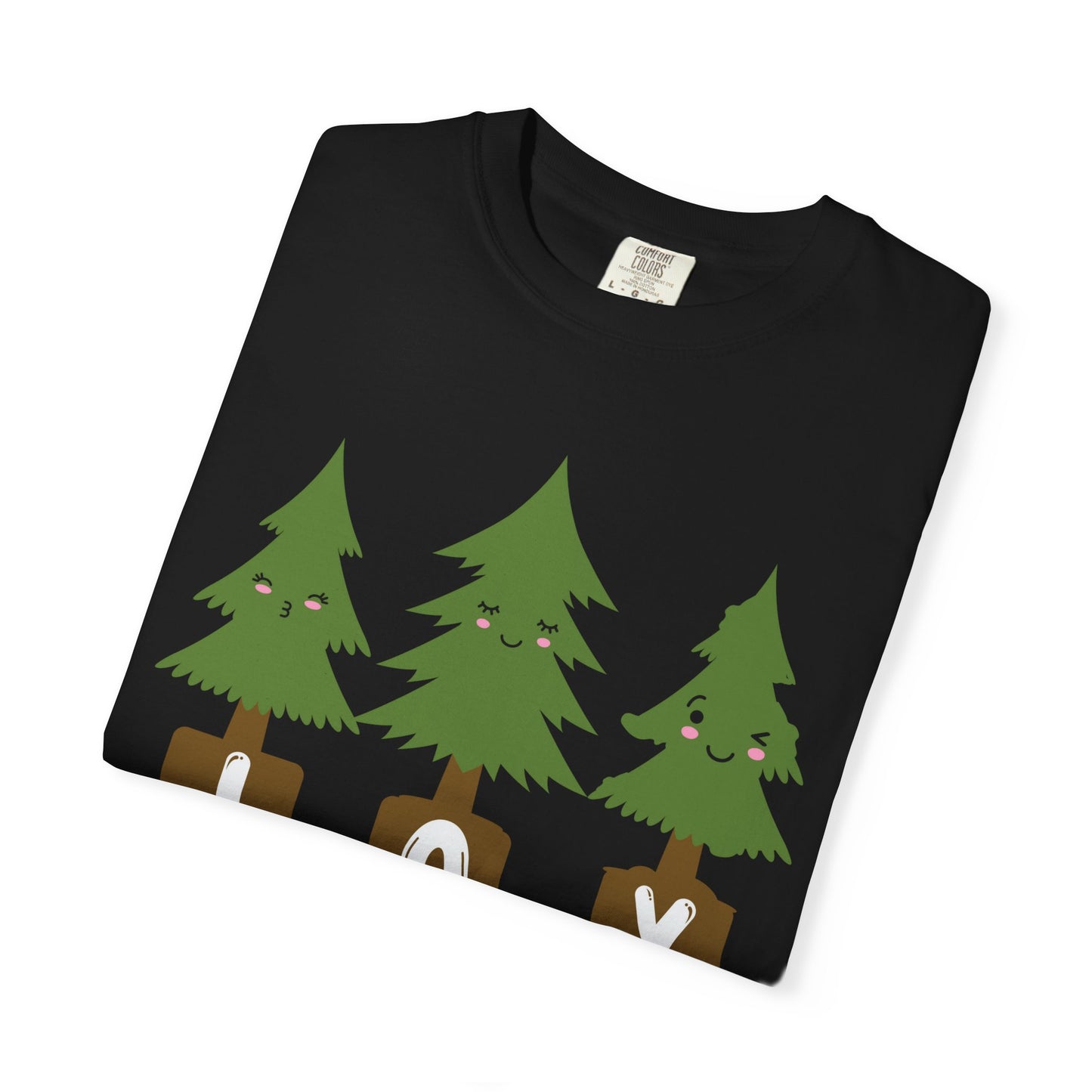 Joy Christmas Trees Cute Christmas Tshirt
