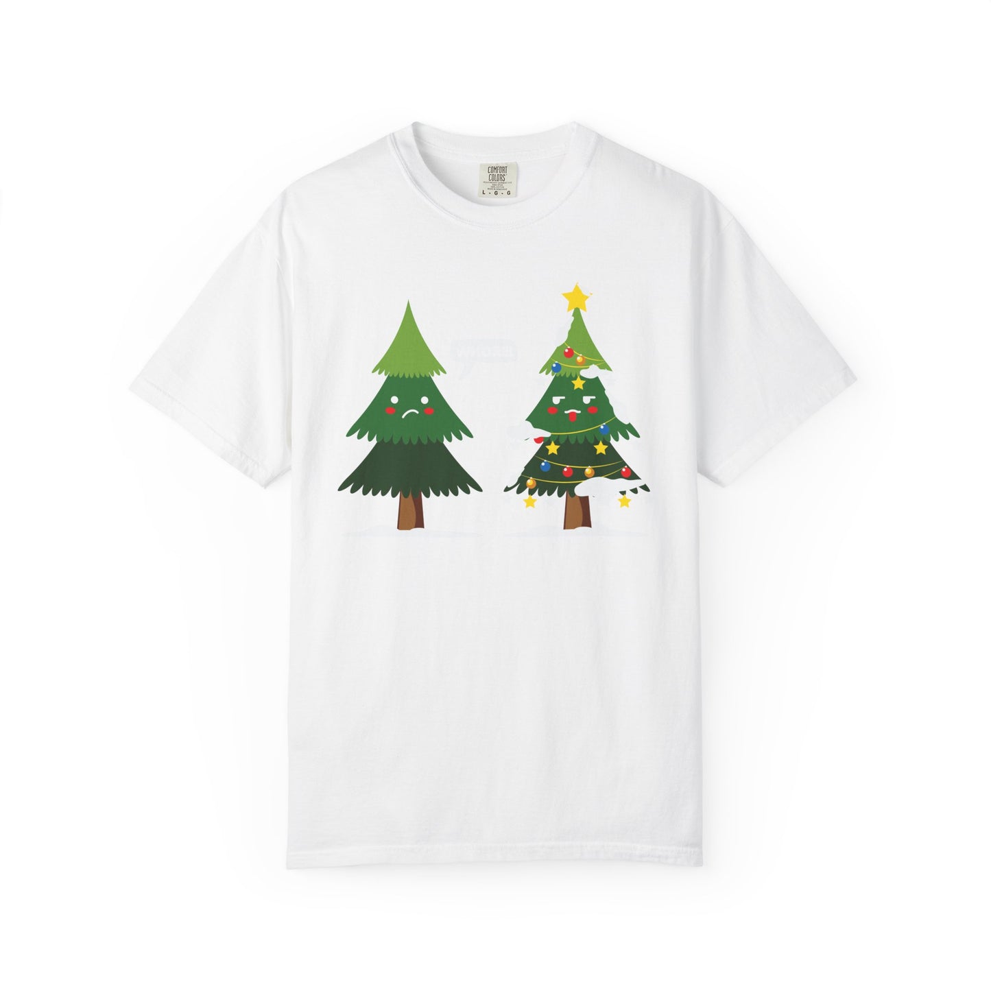 Christmas Trees Cursing Funny Xmas TeeShirt