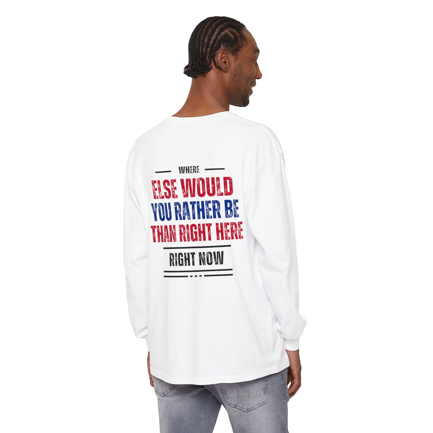 Buffalo Bills Victory Monday Where Else Would You Rather Be Unisex L Sleeve T