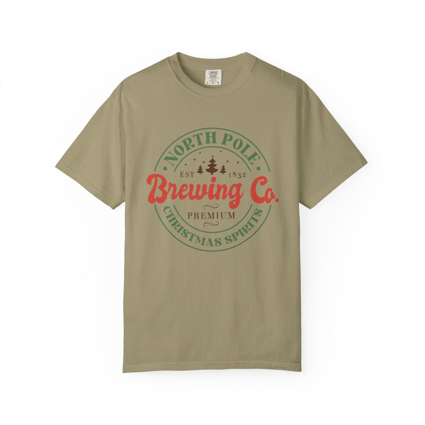 North Pole Brewing Co. Christmas Spirits Retro TeeShirt