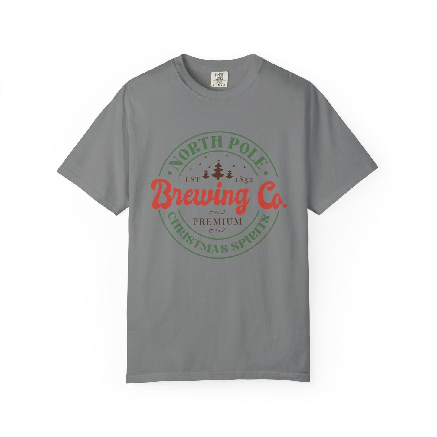 North Pole Brewing Co. Christmas Spirits Retro TeeShirt