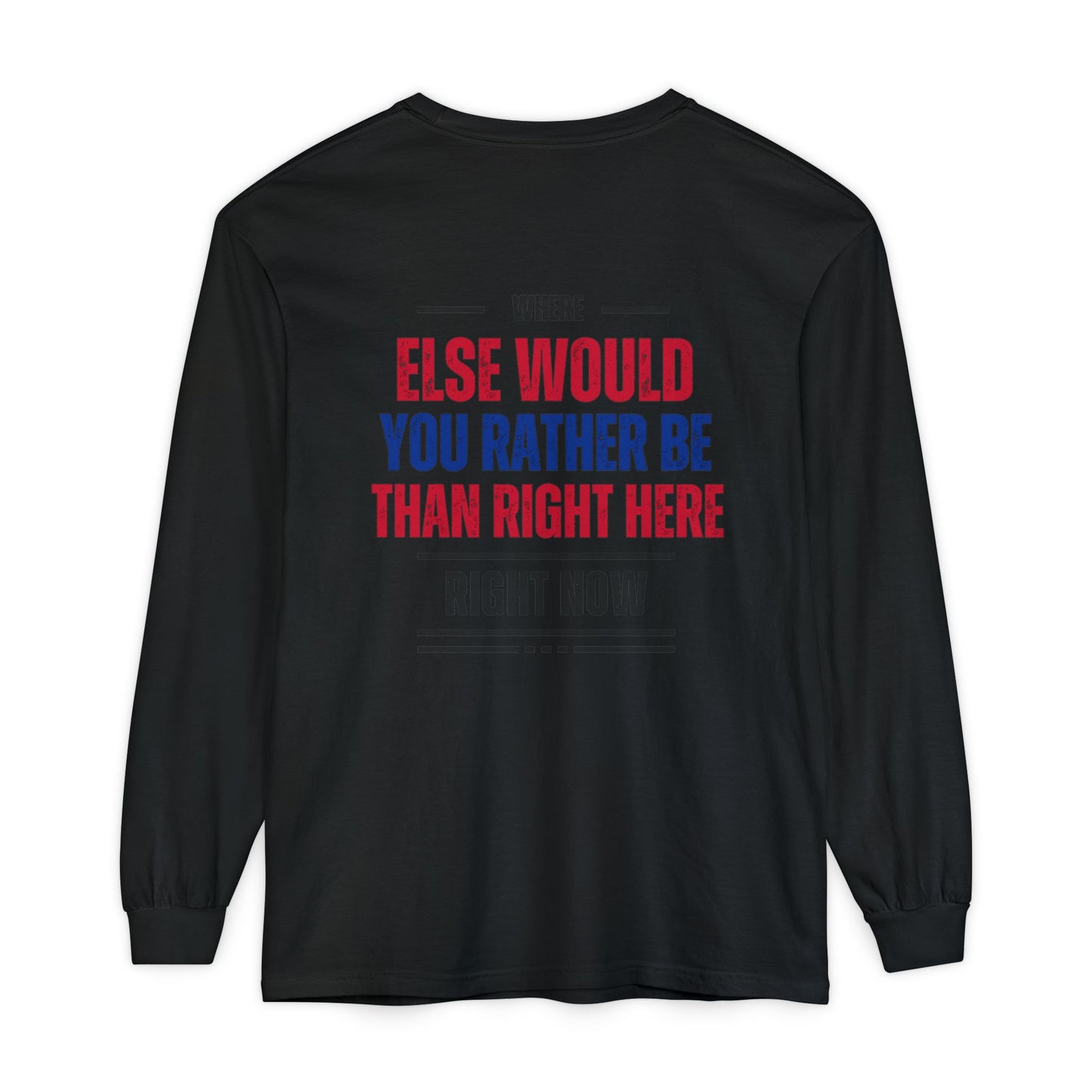 Buffalo Bills Victory Monday Where Else Would You Rather Be Unisex L Sleeve T