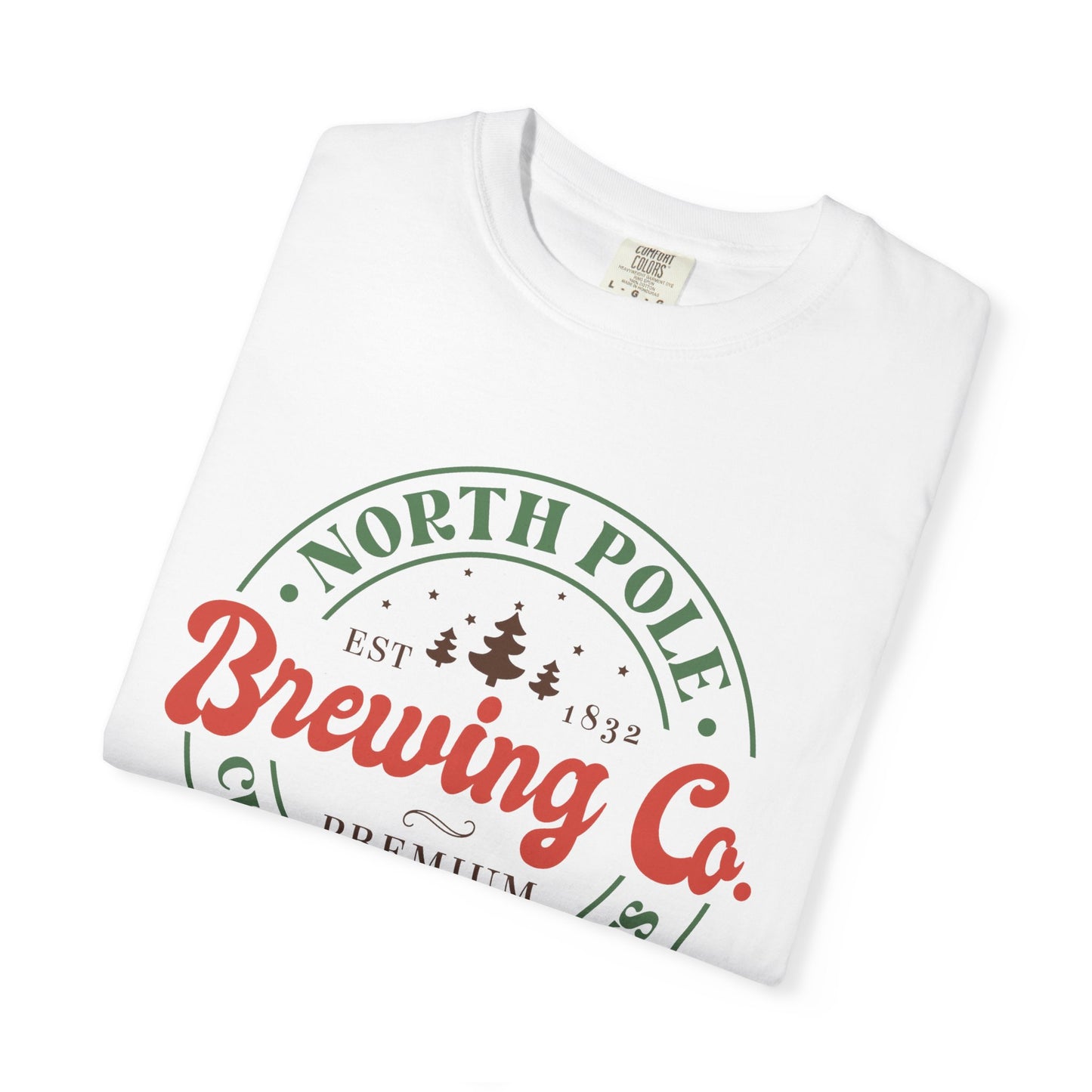 North Pole Brewing Co. Christmas Spirits Retro TeeShirt