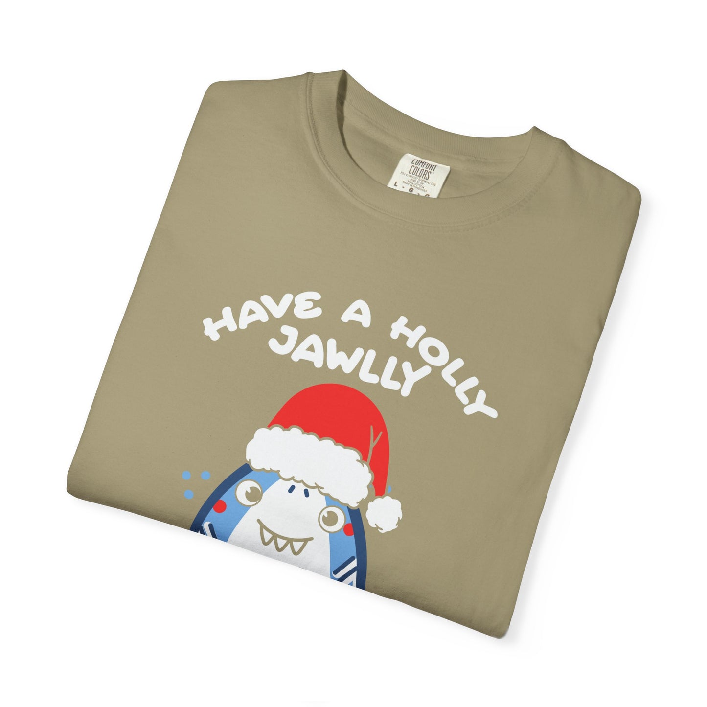 Have a Holly Jawly Christmas Shark Tshirt
