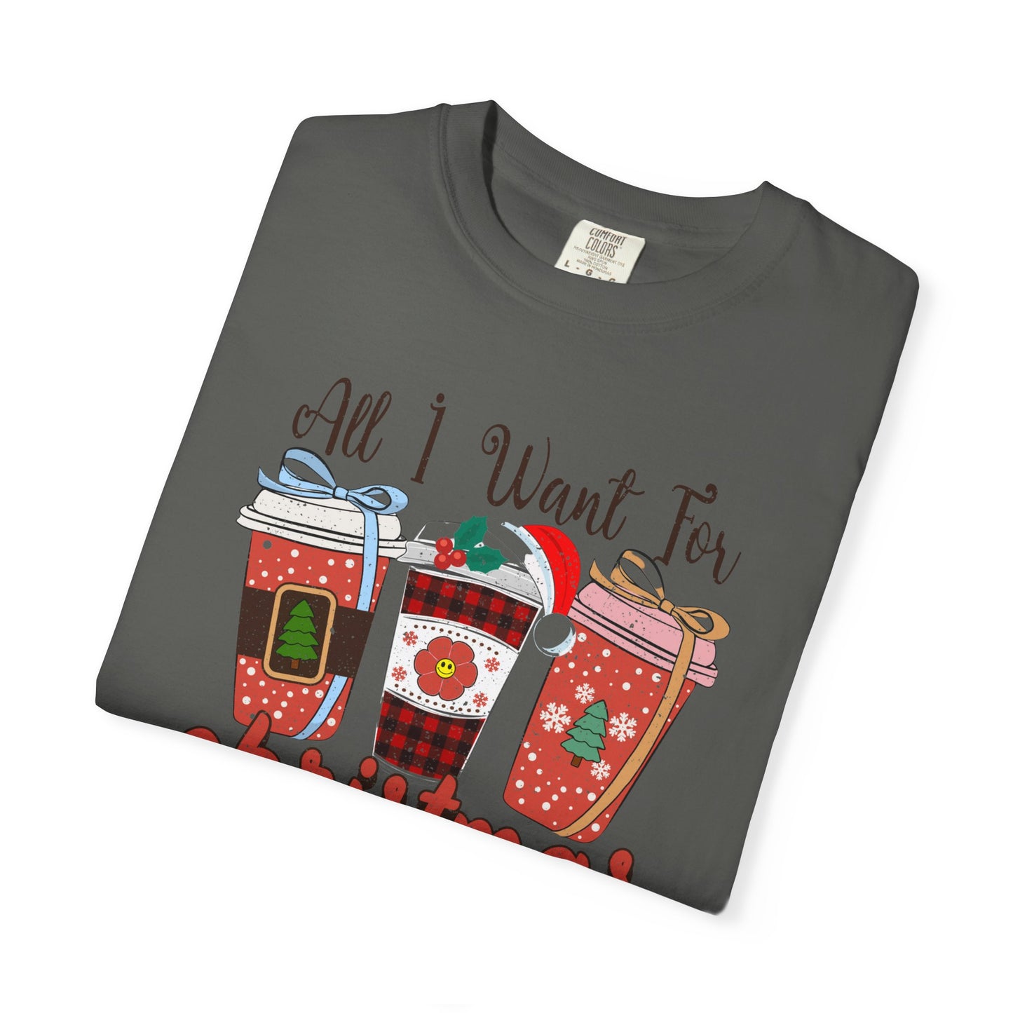 All I want for Christmas is More Coffee Xmas Tshirt