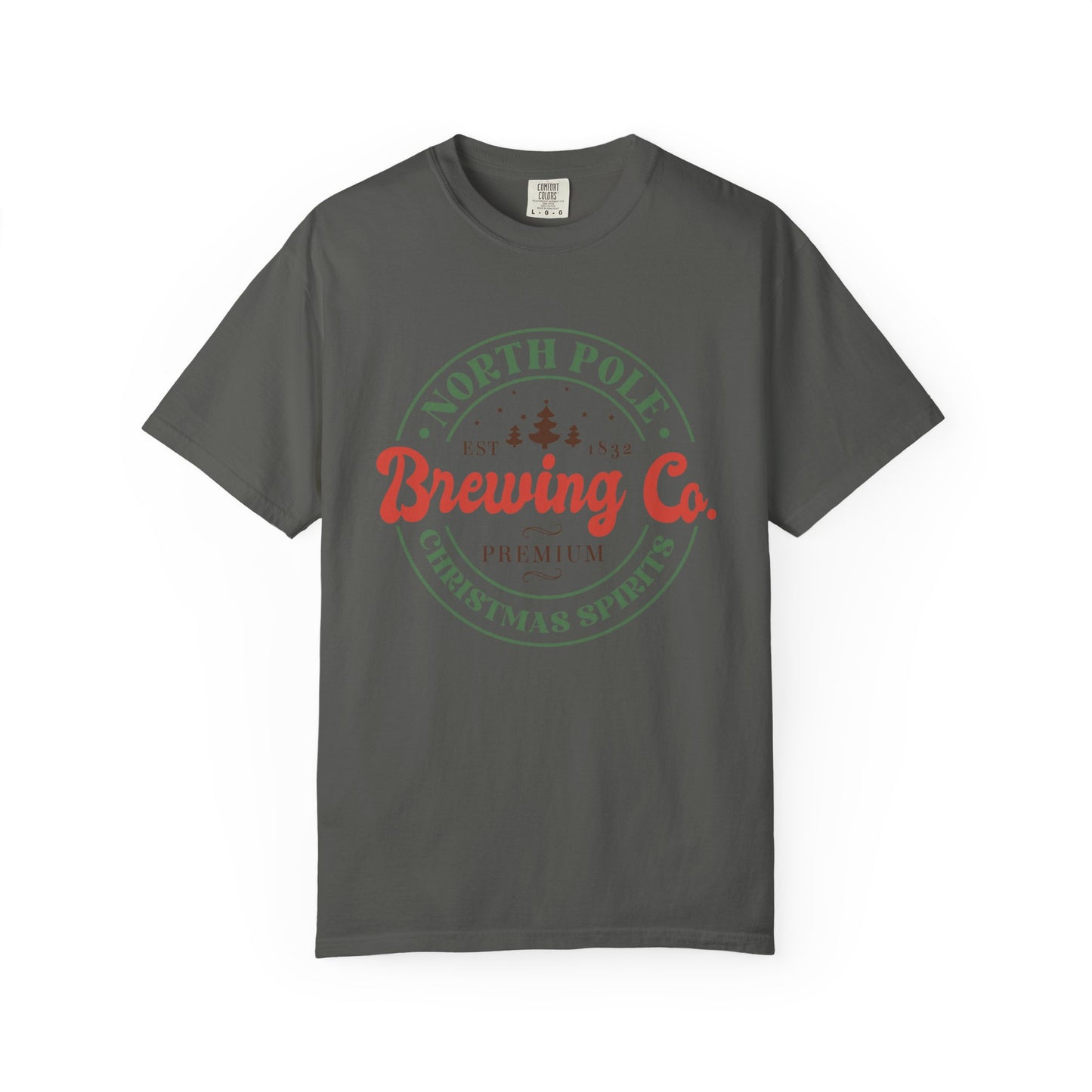 North Pole Brewing Co. Christmas Spirits Retro TeeShirt