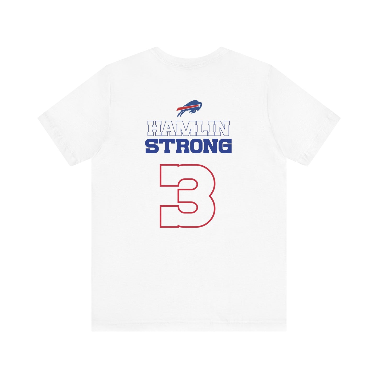Did We Win Hamlin Strong Open Red #3 Buffalo Bills Tshirt