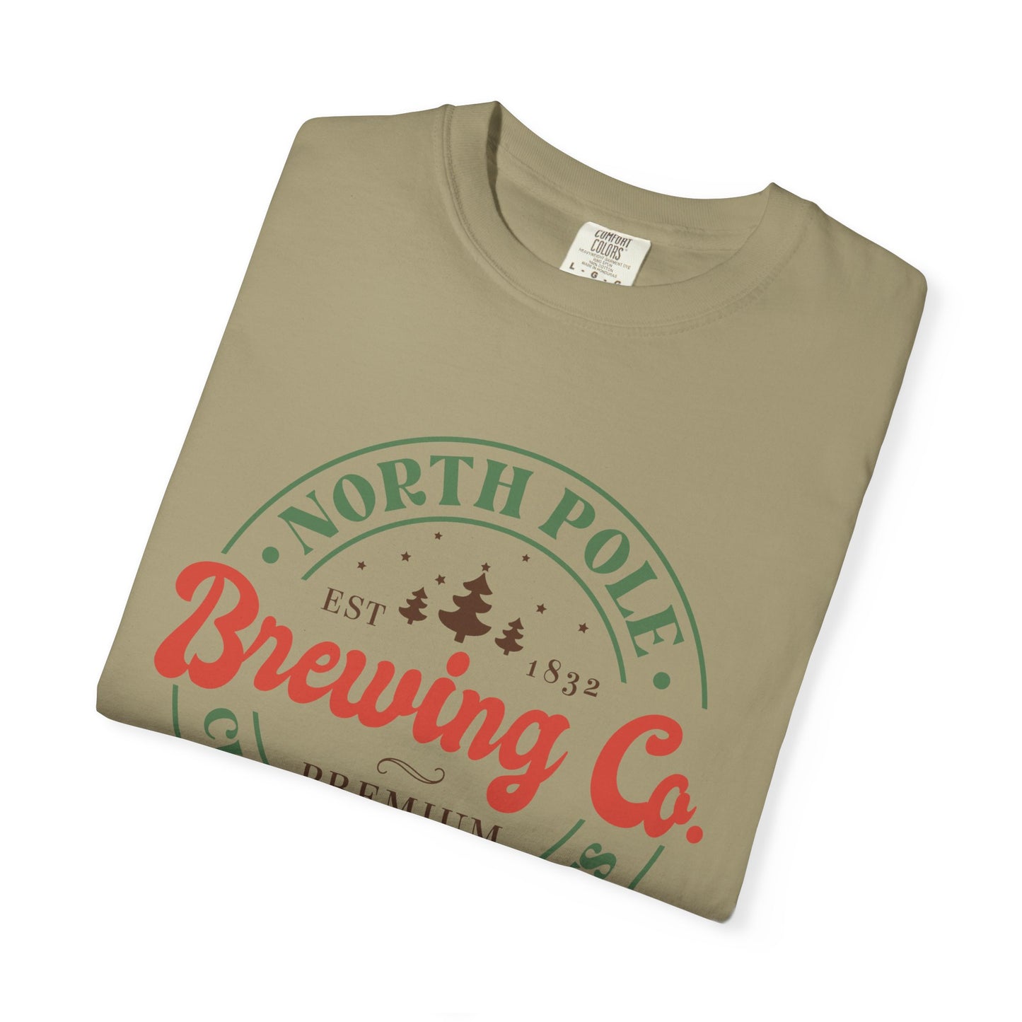 North Pole Brewing Co. Christmas Spirits Retro TeeShirt