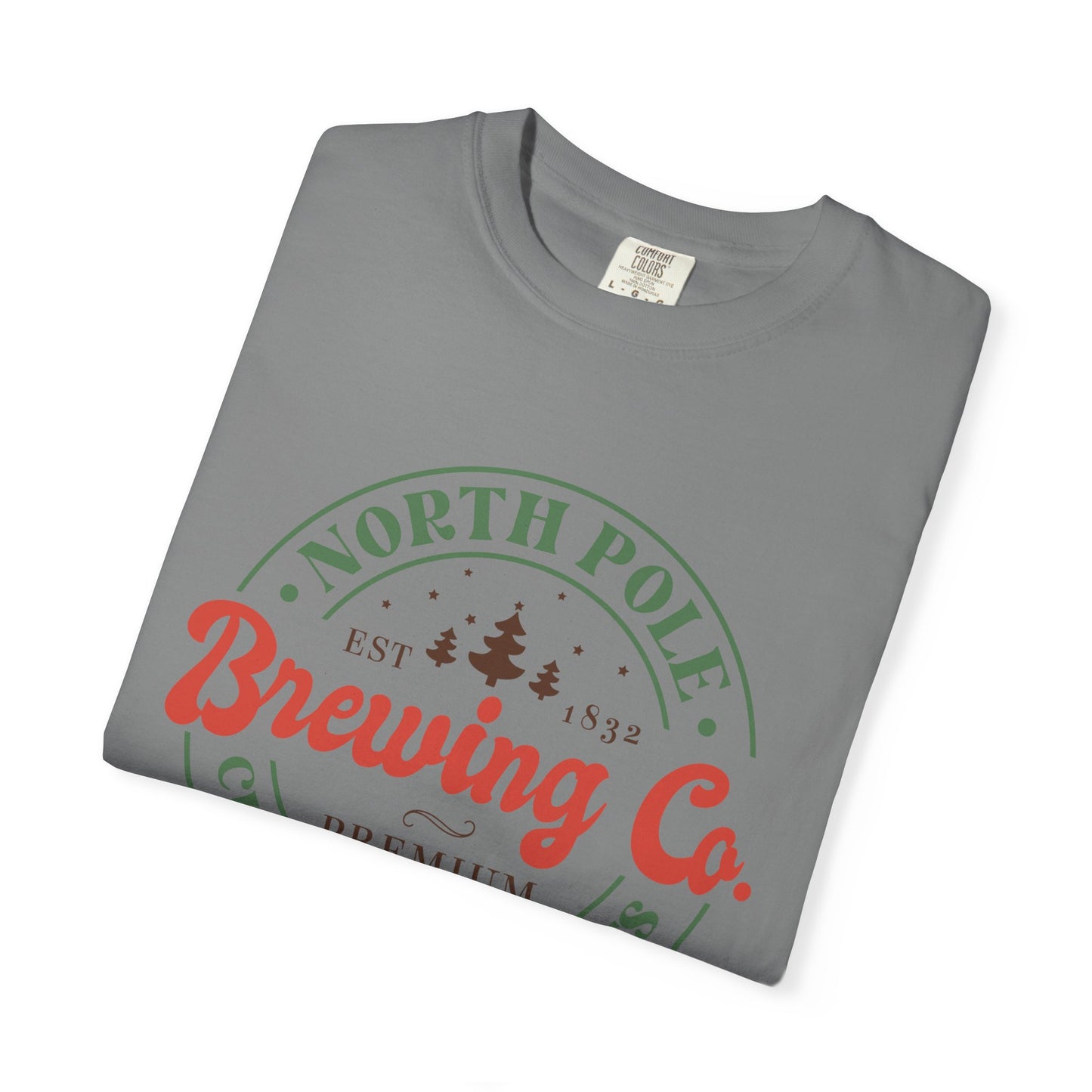 North Pole Brewing Co. Christmas Spirits Retro TeeShirt