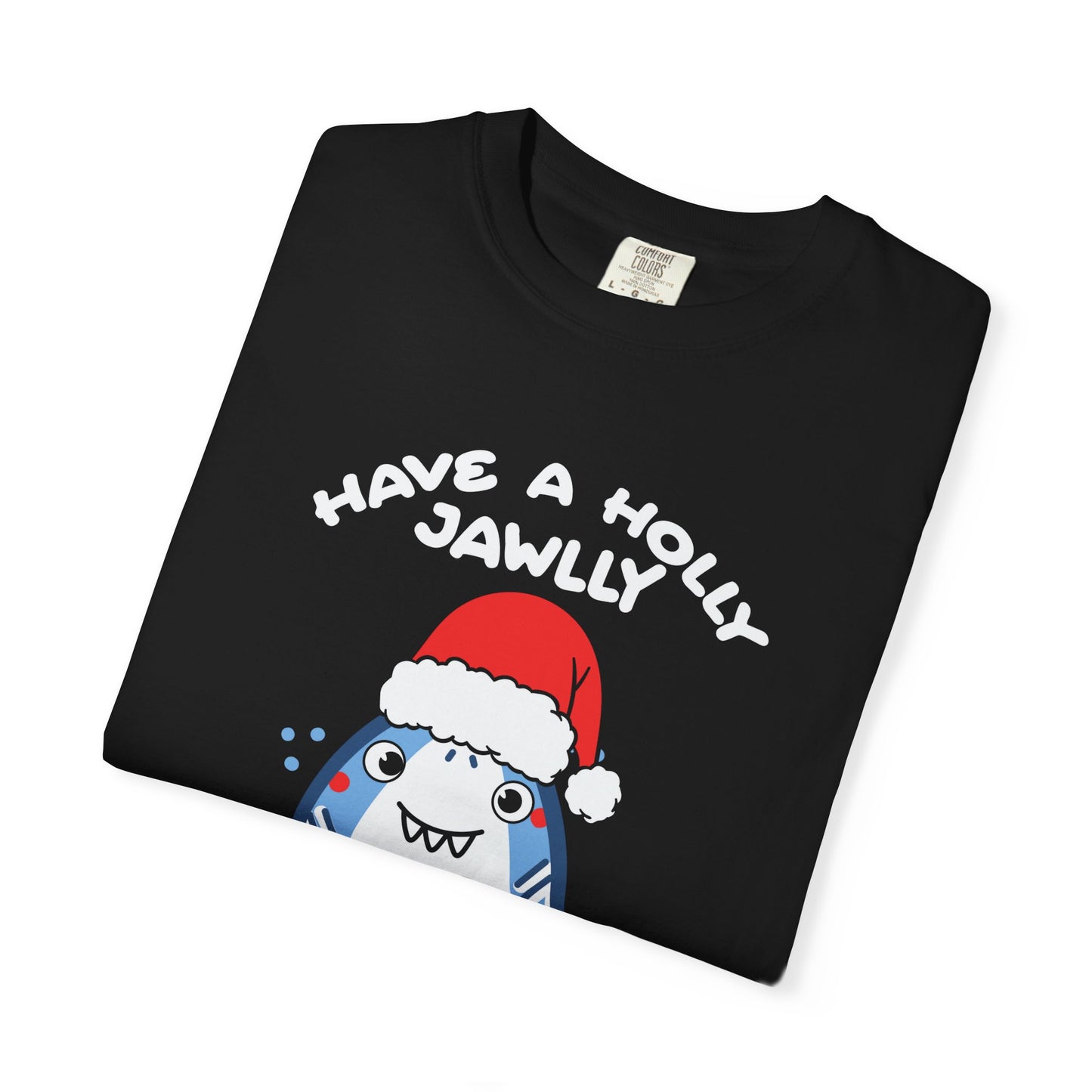 Have a Holly Jawly Christmas Shark Tshirt