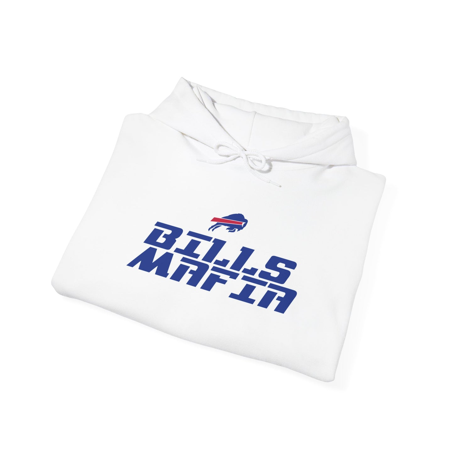 Buffalo Bills Football Bills Mafia NFL Redzone Font Hooded Sweatshirt