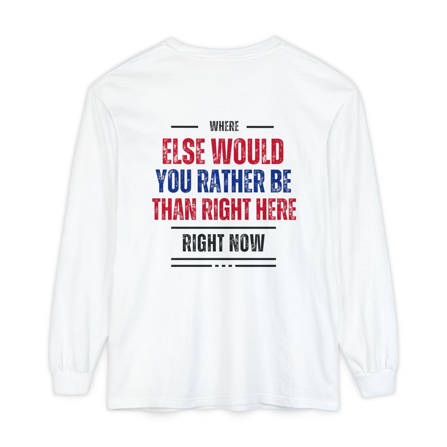 Buffalo Bills Victory Monday Where Else Would You Rather Be Unisex L Sleeve T