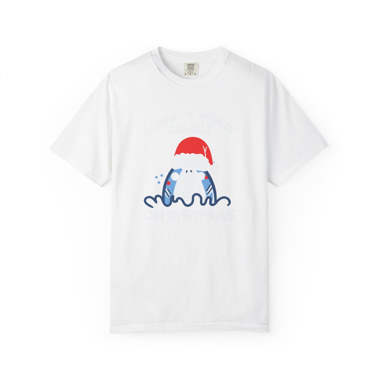 Have a Holly Jawly Christmas Shark Tshirt