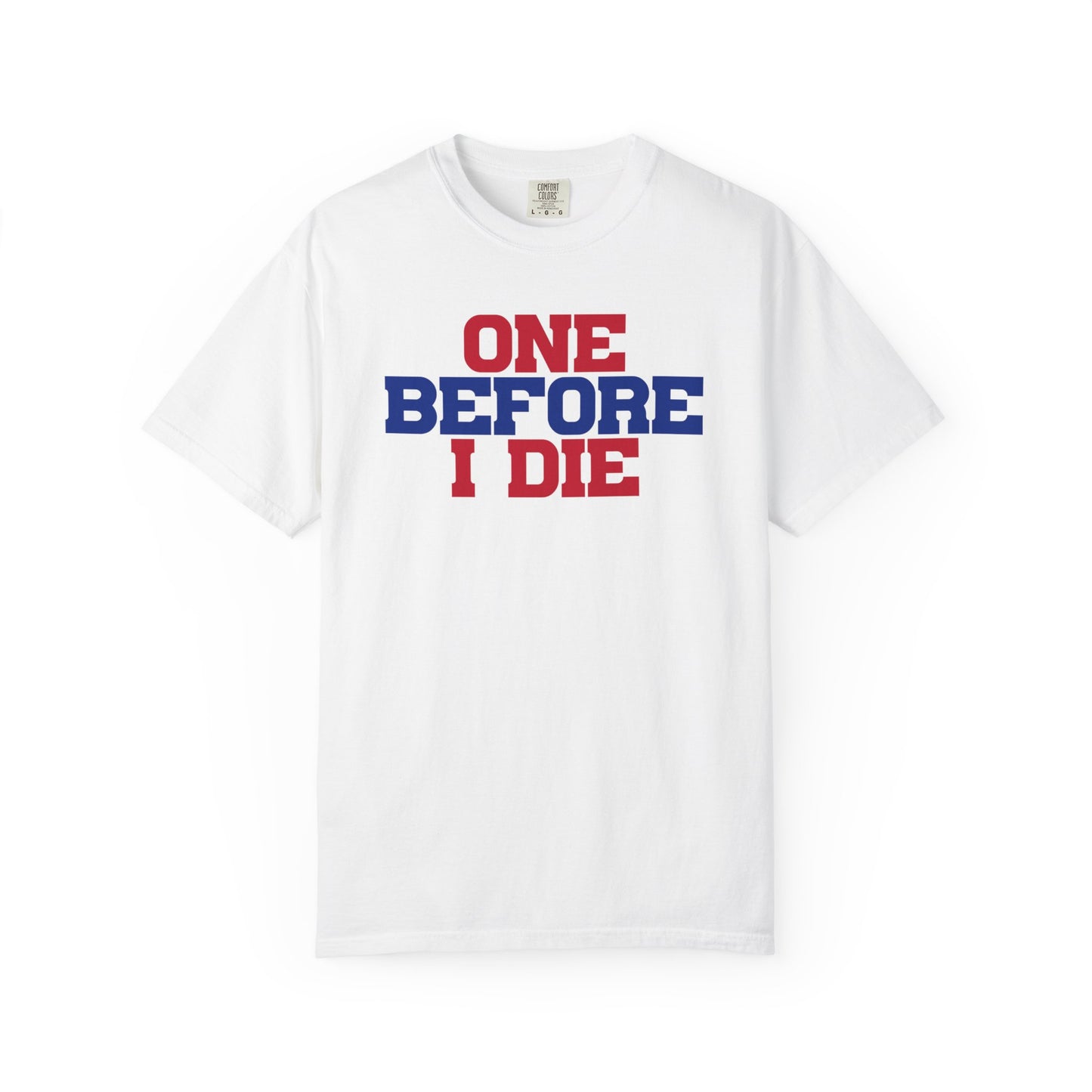 Win One Before I Die Buffalo Bills Playoff Tshirt