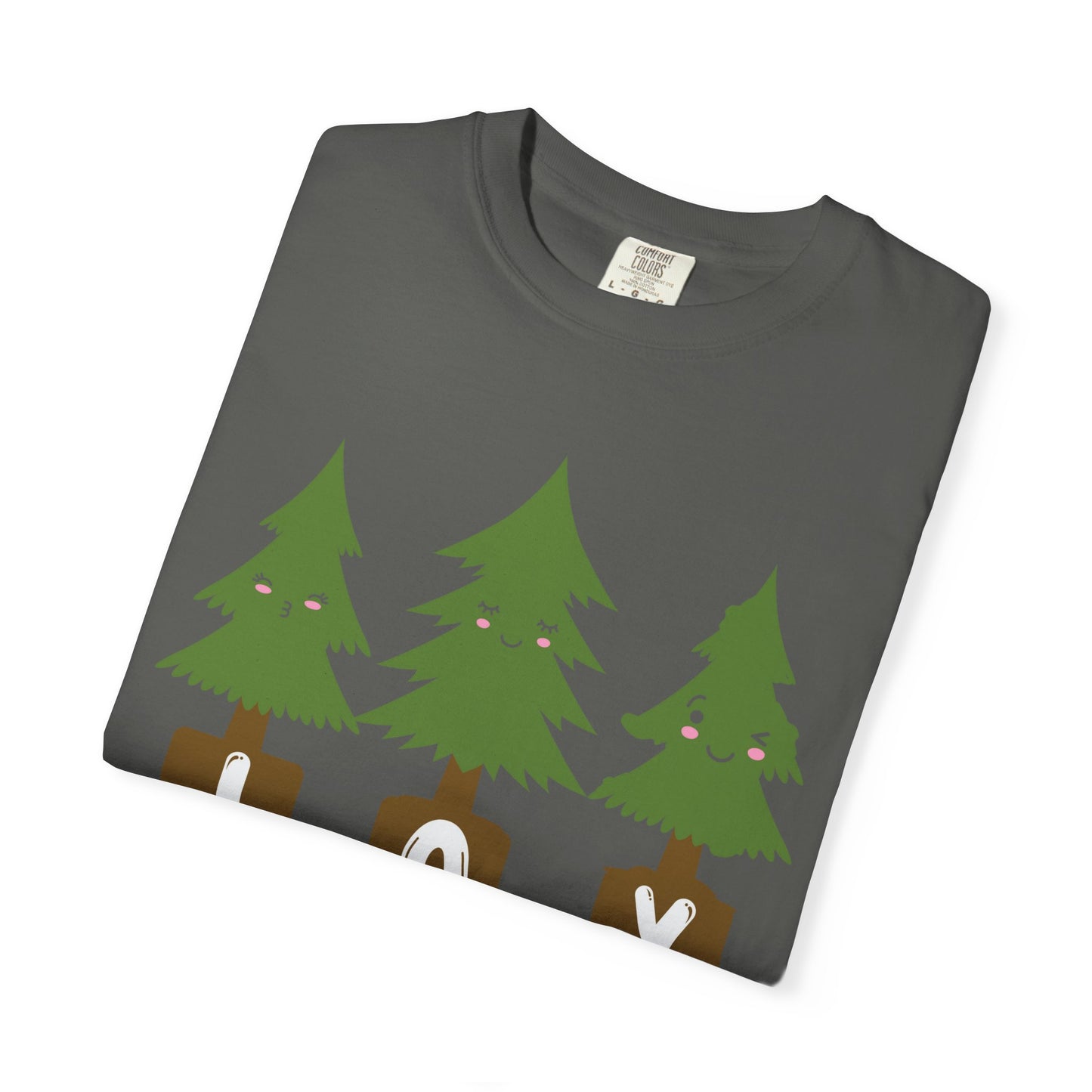 Joy Christmas Trees Cute Christmas Tshirt