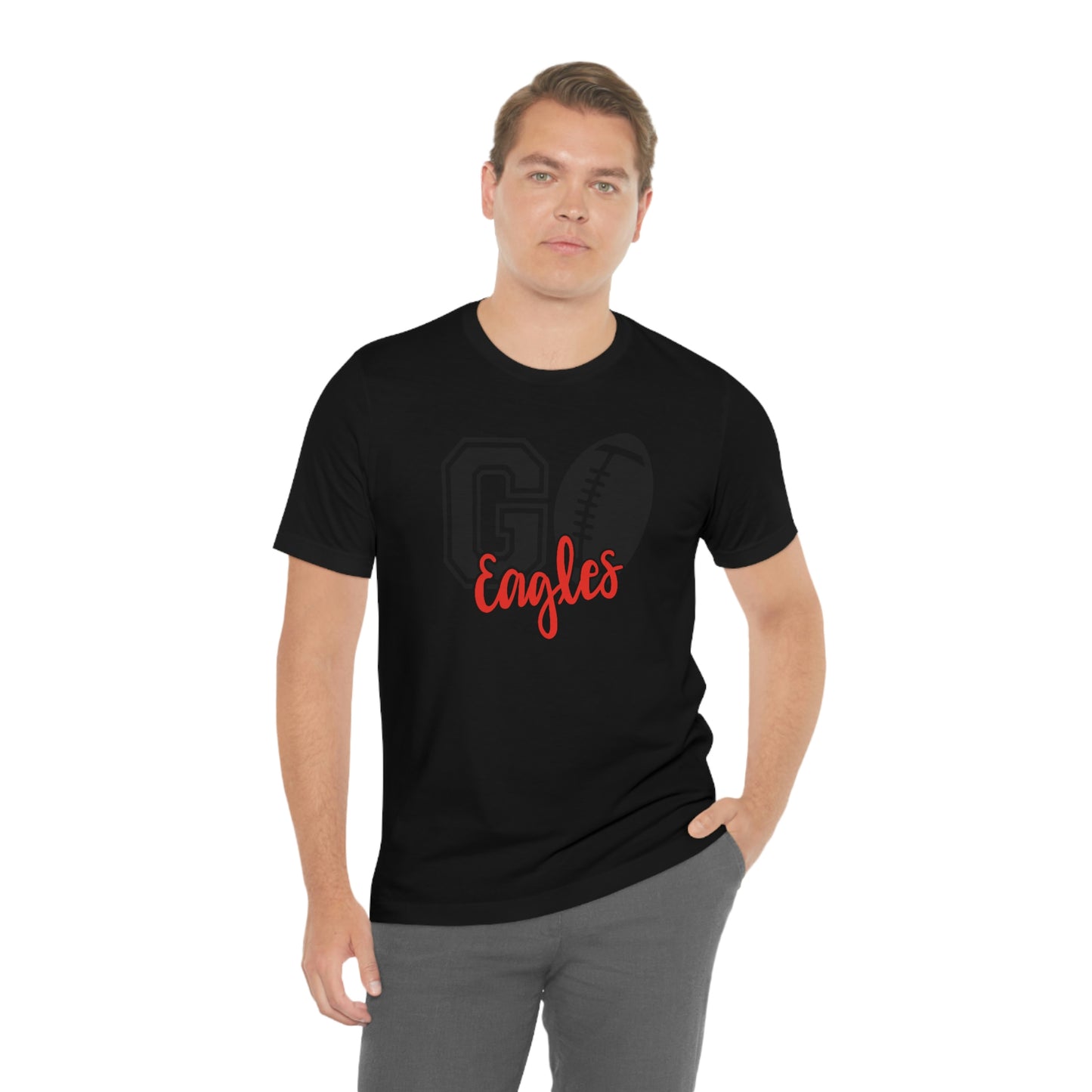 Go Eagles Super Bowl Football Short Sleeve Tshirt