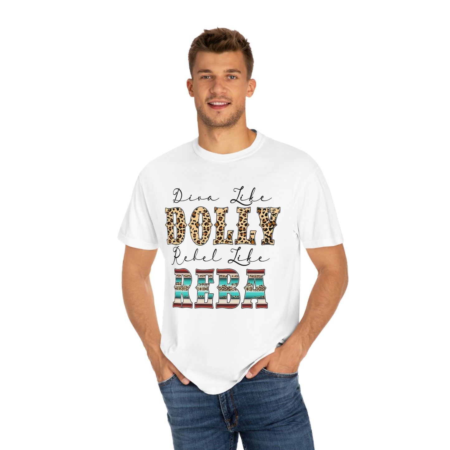 Diva Like Dolly, Rebel Like Reba Country Music Tshirt