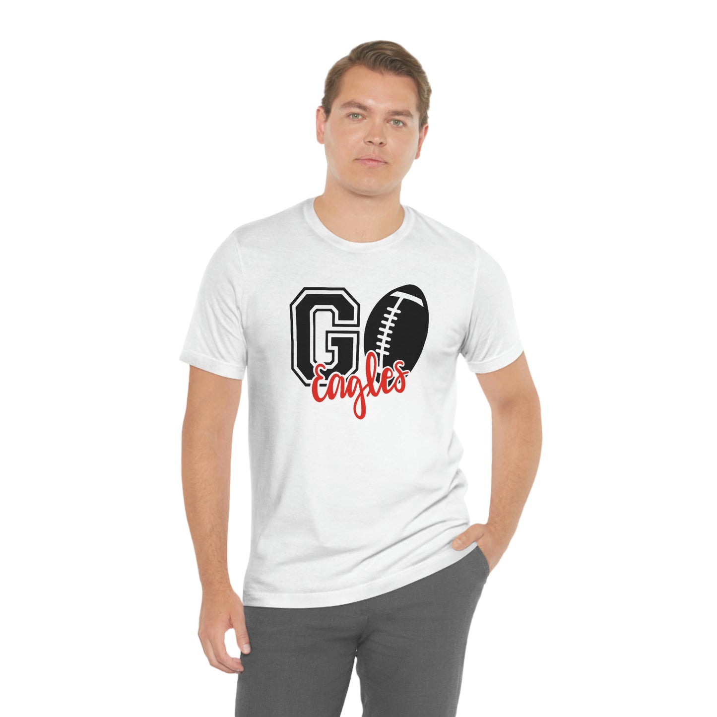 Go Eagles Super Bowl Football Short Sleeve Tshirt