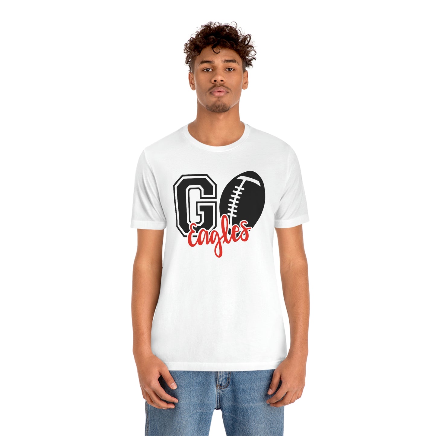 Go Eagles Super Bowl Football Short Sleeve Tshirt