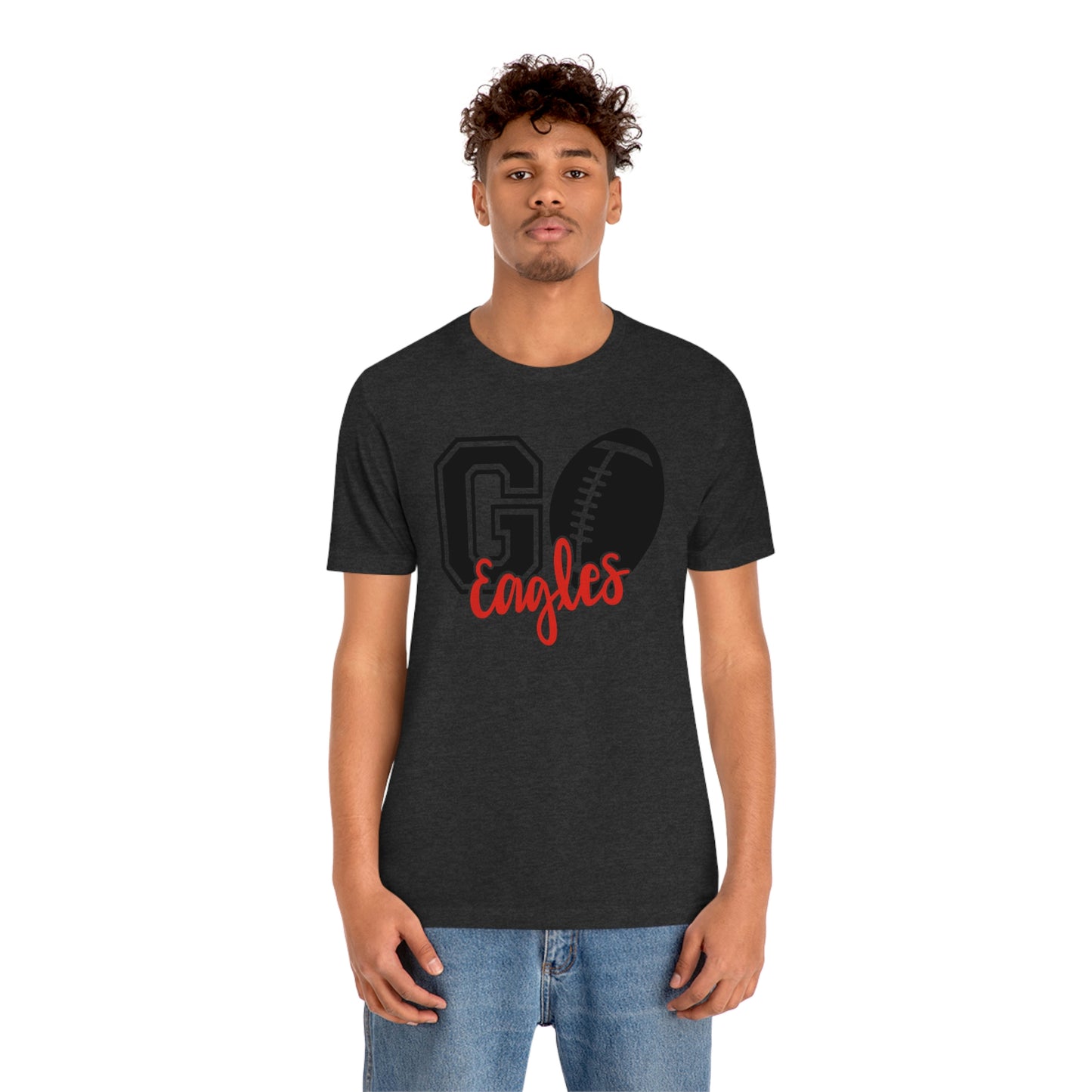 Go Eagles Super Bowl Football Short Sleeve Tshirt