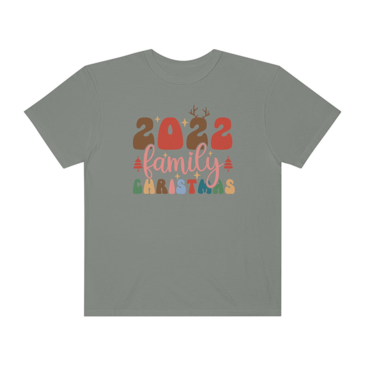 Family Christmas 2022 Reindeer Christmas TShirt