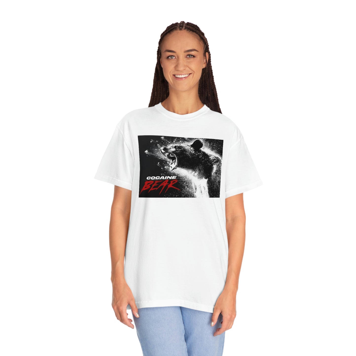 Cocaine Bear Movie Fan Art Tshirt