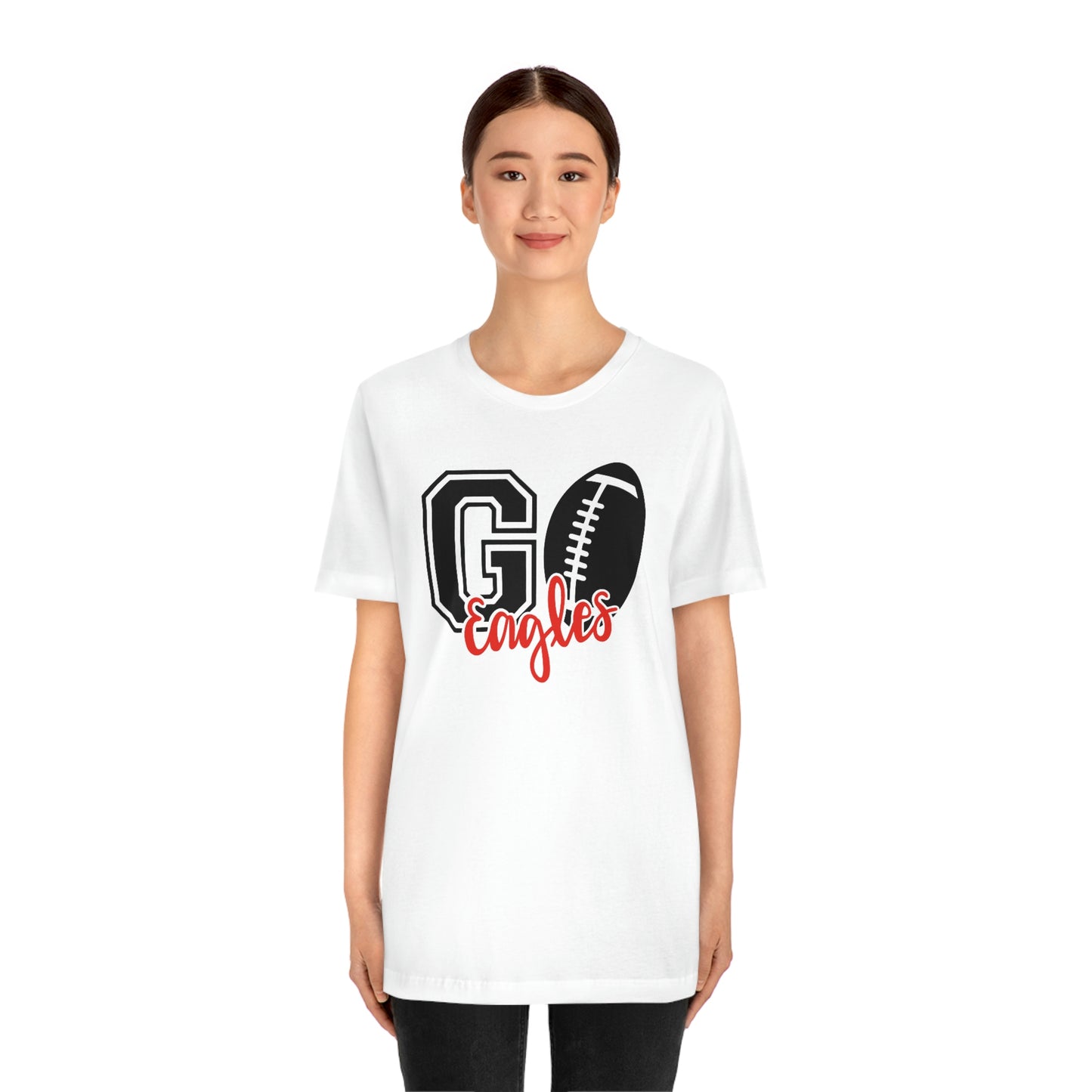 Go Eagles Super Bowl Football Short Sleeve Tshirt